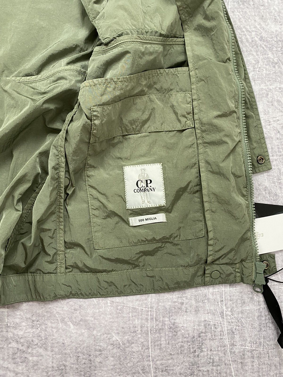 C.P. Company C.P. Company 500 Miglia Chrome-R Goggle Utility Jacket Size US M / EU 48-50 / 2 - 12 Thumbnail