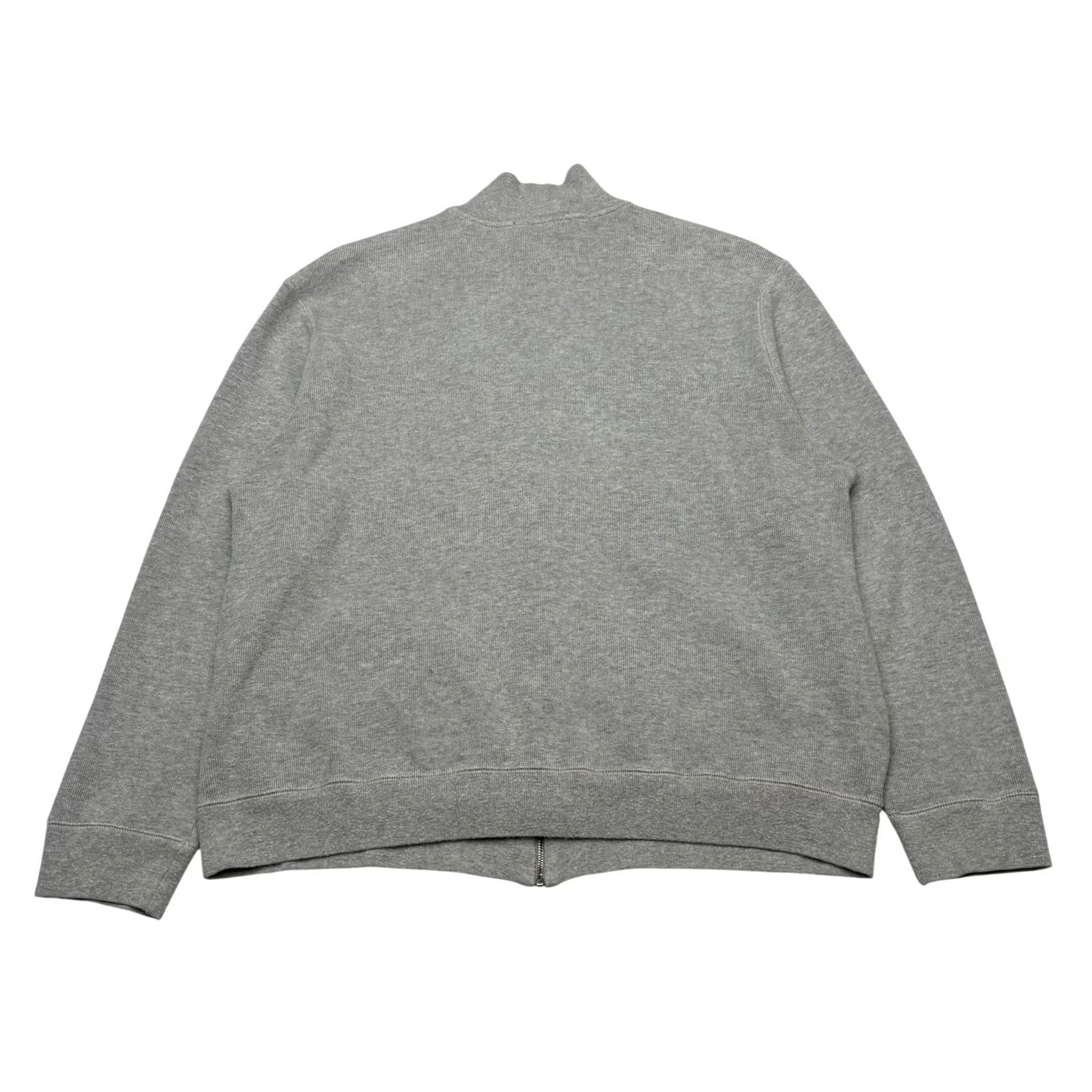 Ralph Lauren Purple Label Ralph Lauren Purple Label Full Zip Sweater Cotton XL Gray Men's Quiet Luxury Size US XL / EU 56 / 4 - 3 Thumbnail