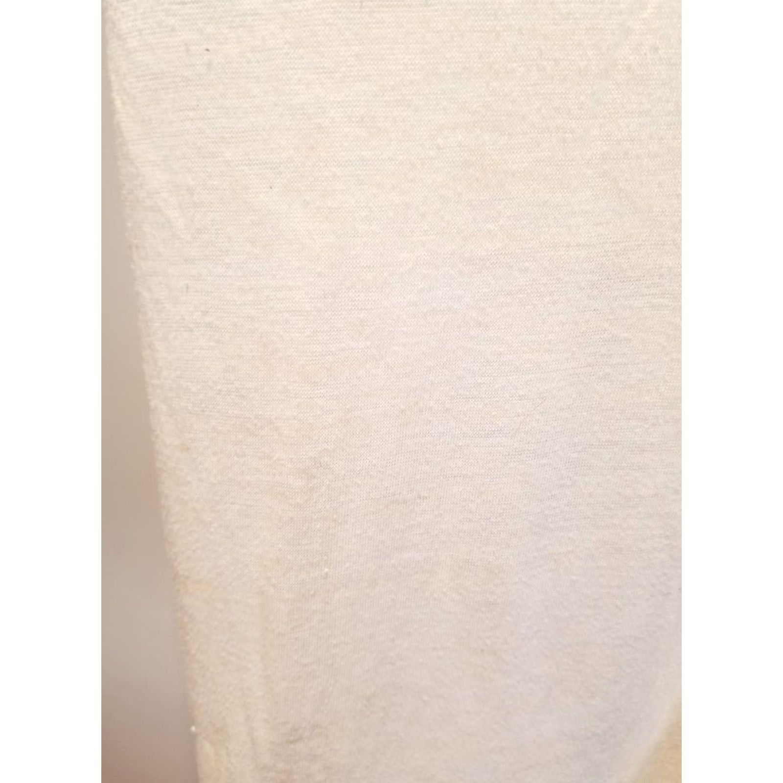 Vintage VINTAGE Unbranded WHITE Burn Out WIP SUPER PAPER THIN FADED T-SHIRT SZ M Shirt Mens Size US M / EU 48-50 / 2 - 6 Thumbnail