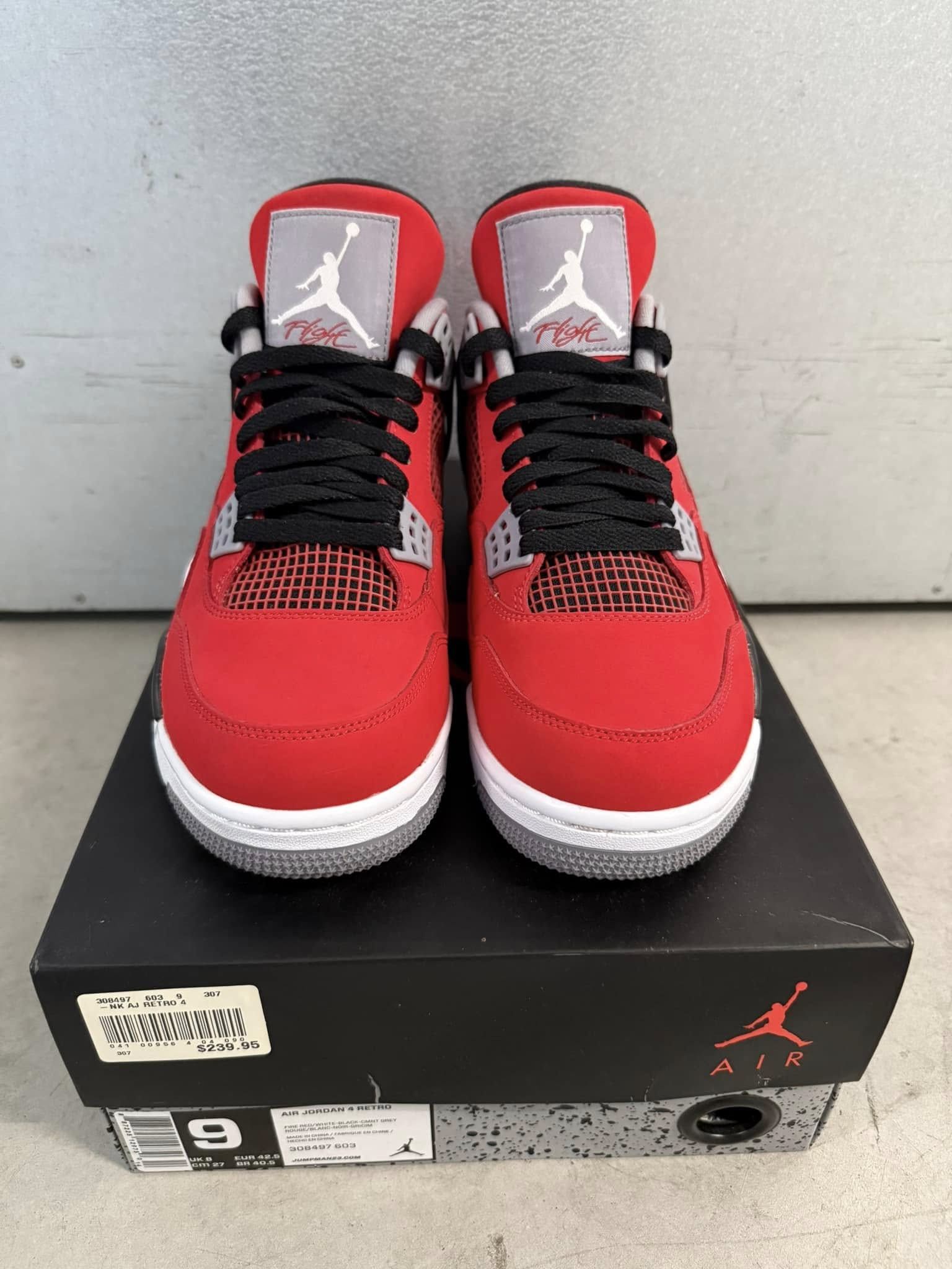 Nike Air Jordan 4 Toro Bravo 2013 US9 Size US 9 / EU 42 - 2 Thumbnail