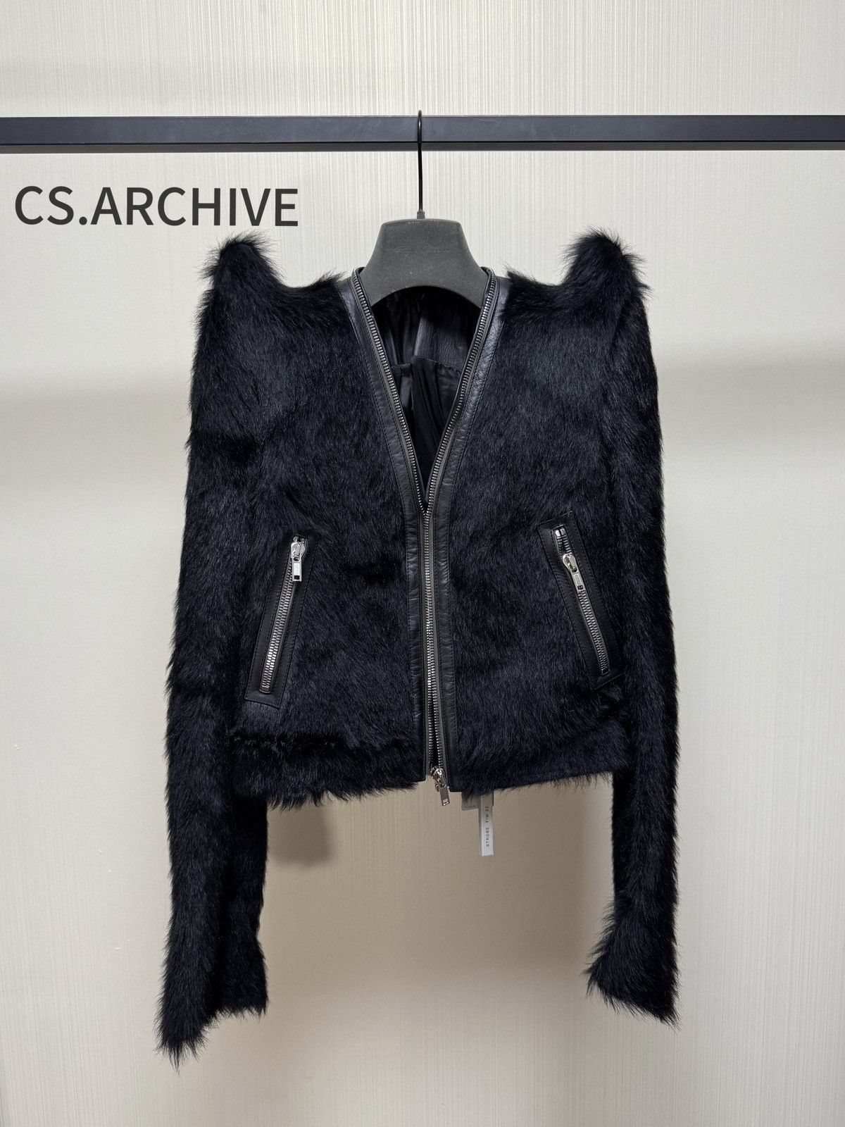 Rick Owens Rick owens22F/W Black TEC CROPPED KLAUS Size US S / EU 44-46 / 1 - 1 Thumbnail