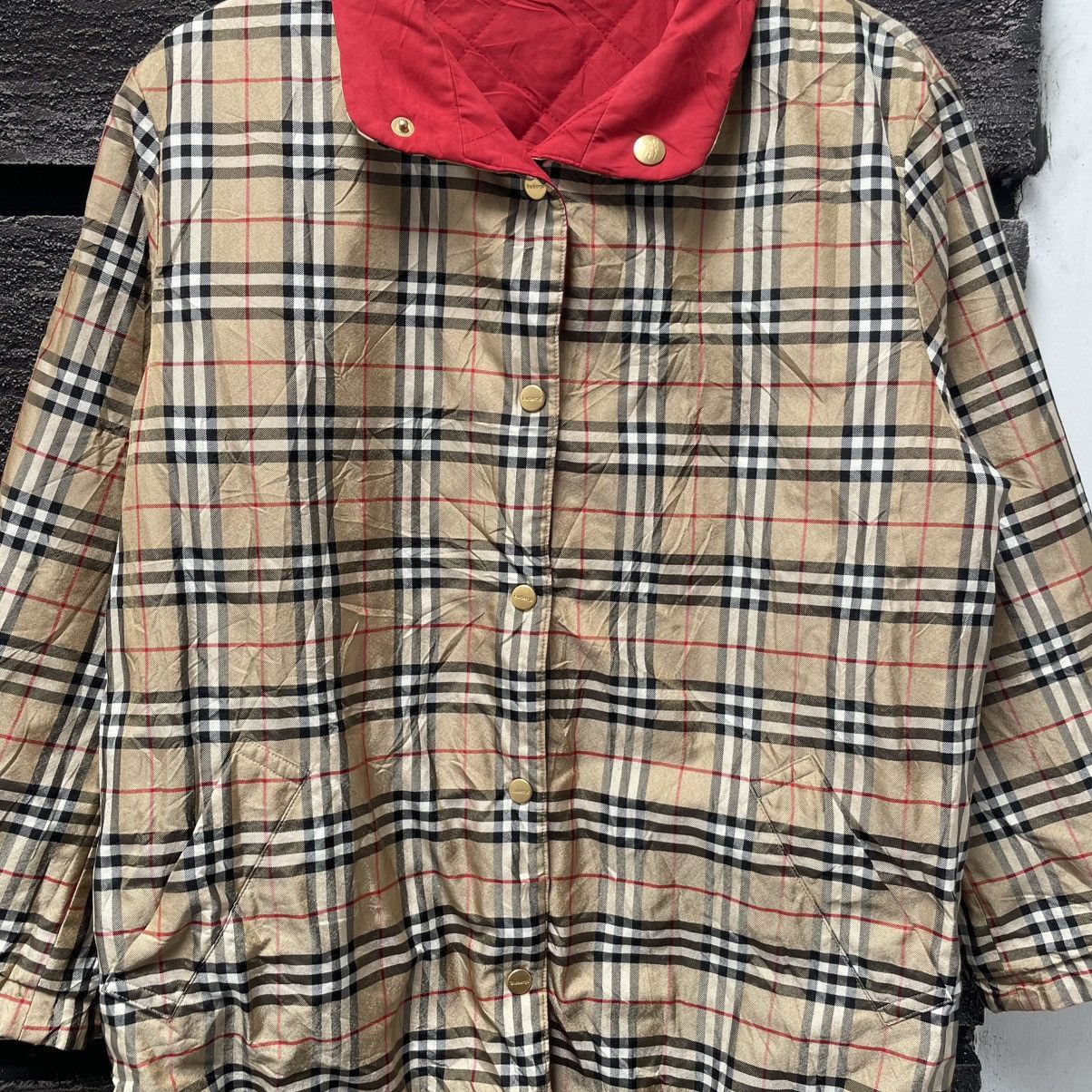 Burberry × Vintage Burberry Novacheck Reversible Jacket Size US M / EU 48-50 / 2 - 2 Thumbnail