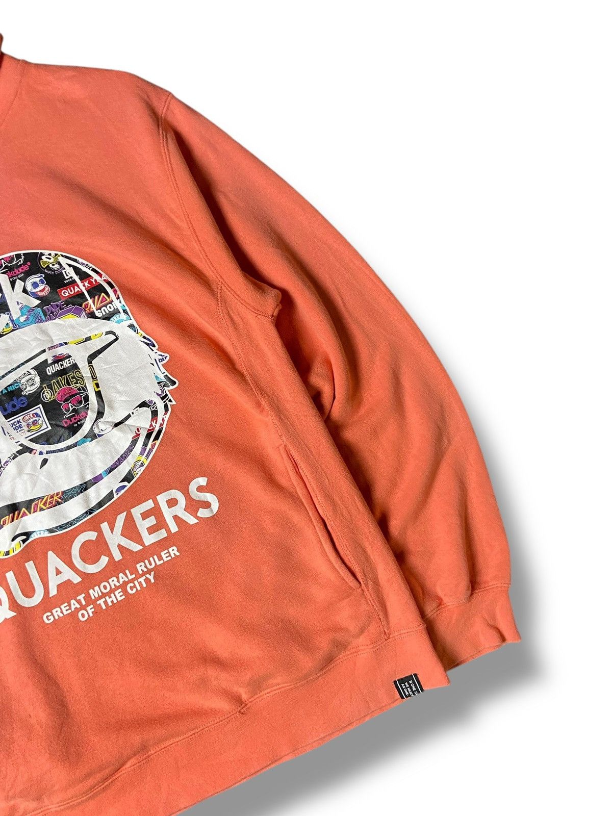 Duck Head × Japanese Brand × Vintage B One Soul Japanese Brand Quackers Hoodies (129) Size US XL / EU 56 / 4 - 6 Thumbnail