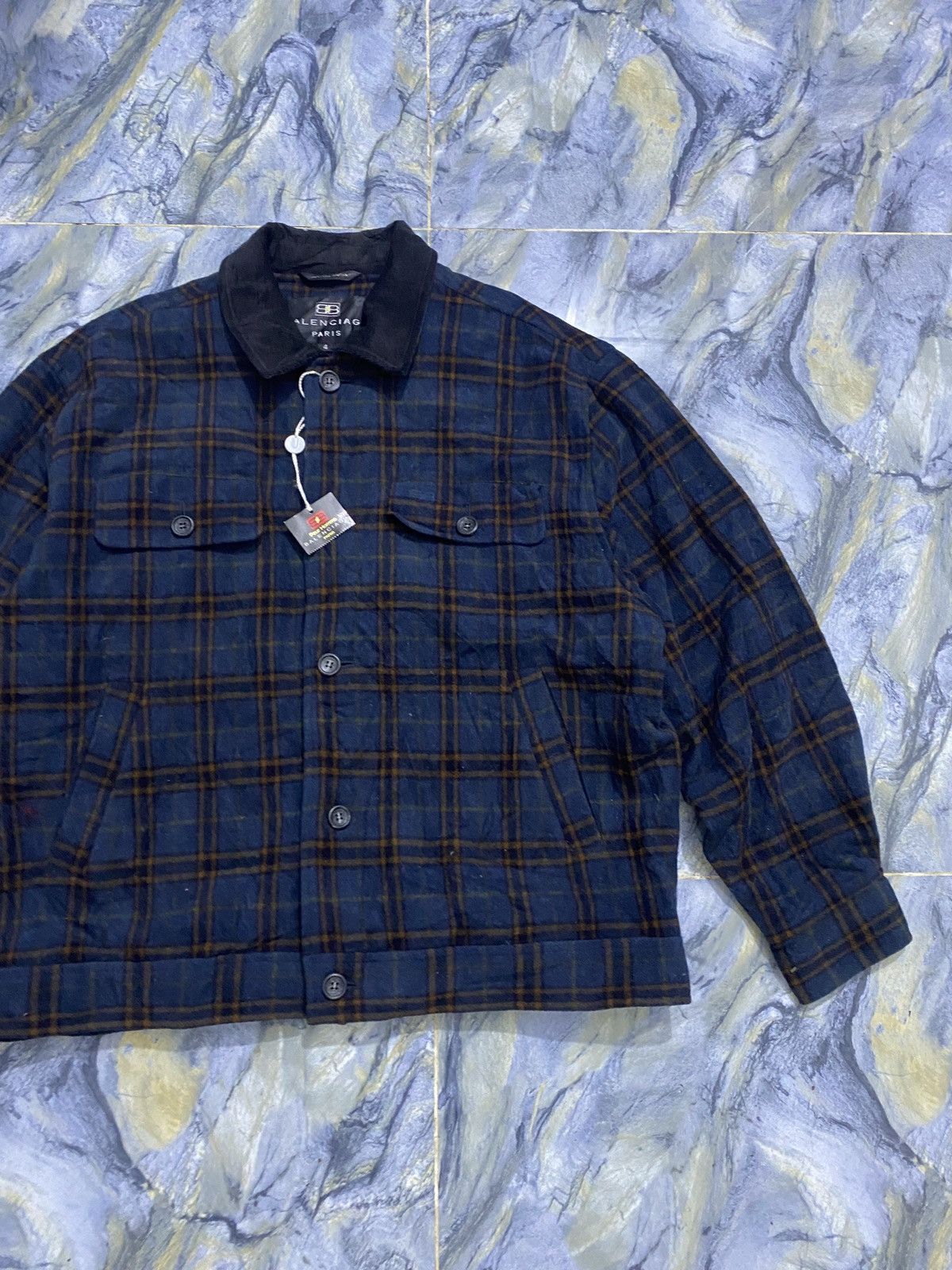 Balenciaga × Vintage Balenciaga X Vintage Size US XL / EU 56 / 4 - 2 Thumbnail