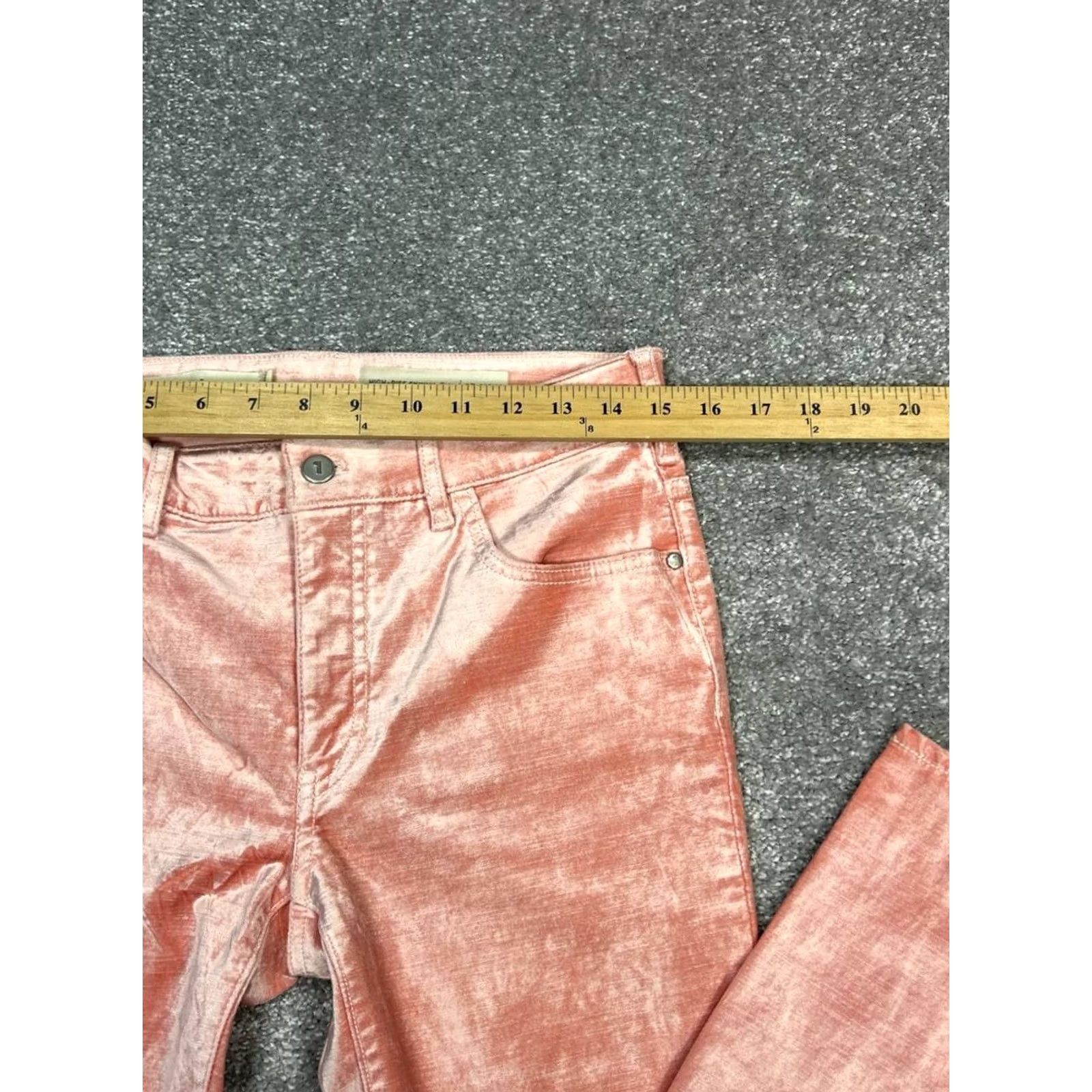 Vintage Pilcro Jeans Womens 27P Skinny City Preppy 30x26 Pink Cotton Spandex Denim 5-Pocket 27P Regular Jeans Ladies Mens? Size 30" / US 8 / IT 44 - 3 Thumbnail