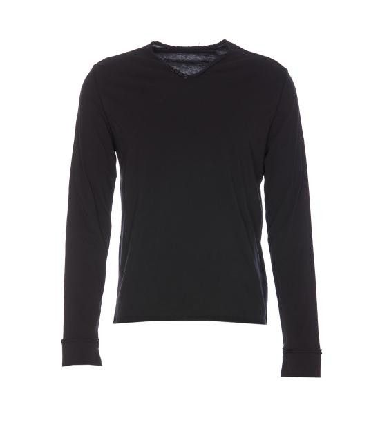 Zadig & Voltaire ZADIG & VOLTAIRE Men Sweater JMTN01630 011 Black Size US XL / EU 56 / 4 - 1 Thumbnail