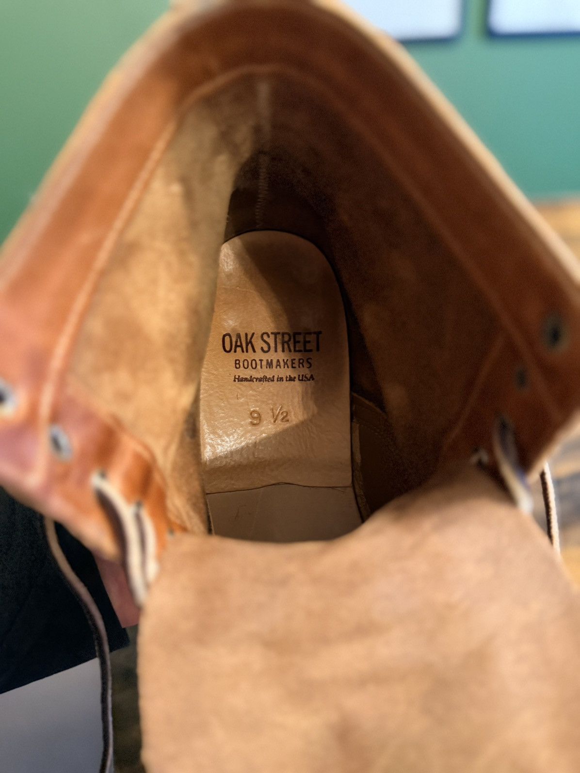 Oak Street Bootmakers Oak Street Bootmakers British Tan Domane Leather Size US 9.5 / EU 42-43 - 7 Thumbnail