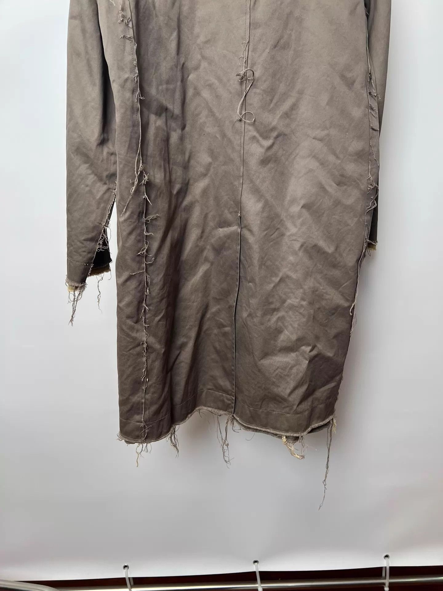 JACKROSE jackrose vintage distressed fringe 2-layer coat Size US L / EU 52-54 / 3 - 7 Thumbnail