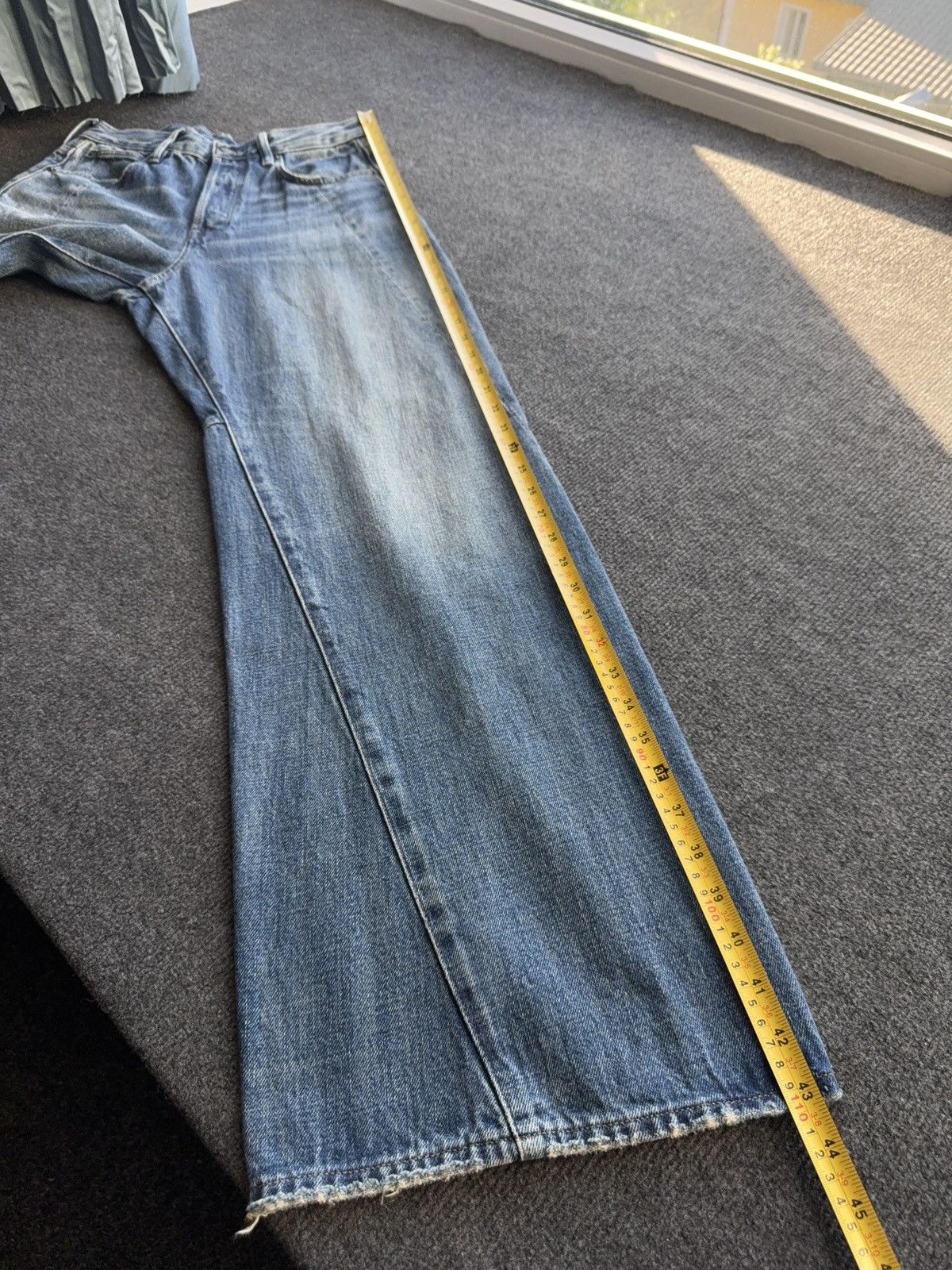 G-Star Vntg 00s G-Star RAW Contor 3D Wide Tapered Washed JeansY2K Size 25" / US 0 / IT 36 - 20 Thumbnail