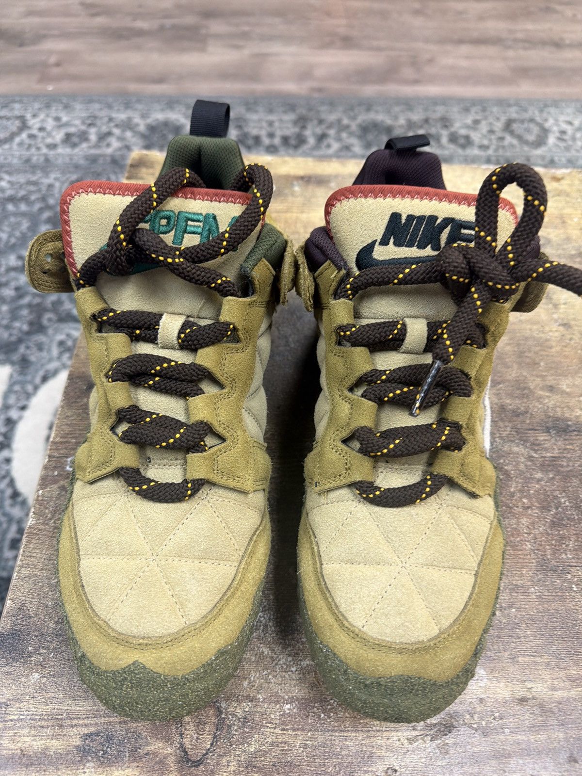 Cactus Plant Flea Market × Nike Nike x cactus plant flea market flea I mossy green Size US 12 / EU 45 - 4 Thumbnail