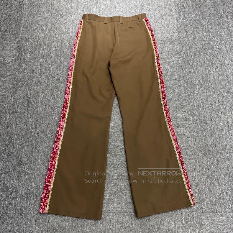 Dior Dior Rhinestone sequin wool casual pants Size US 32 / EU 48 - 6 Thumbnail