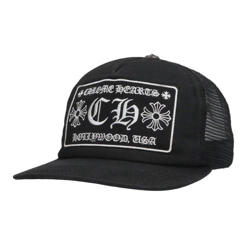 Chrome Hearts Chrome Hearts Trucker Cap with CH Patch Cross Size ONE SIZE - 1 Thumbnail