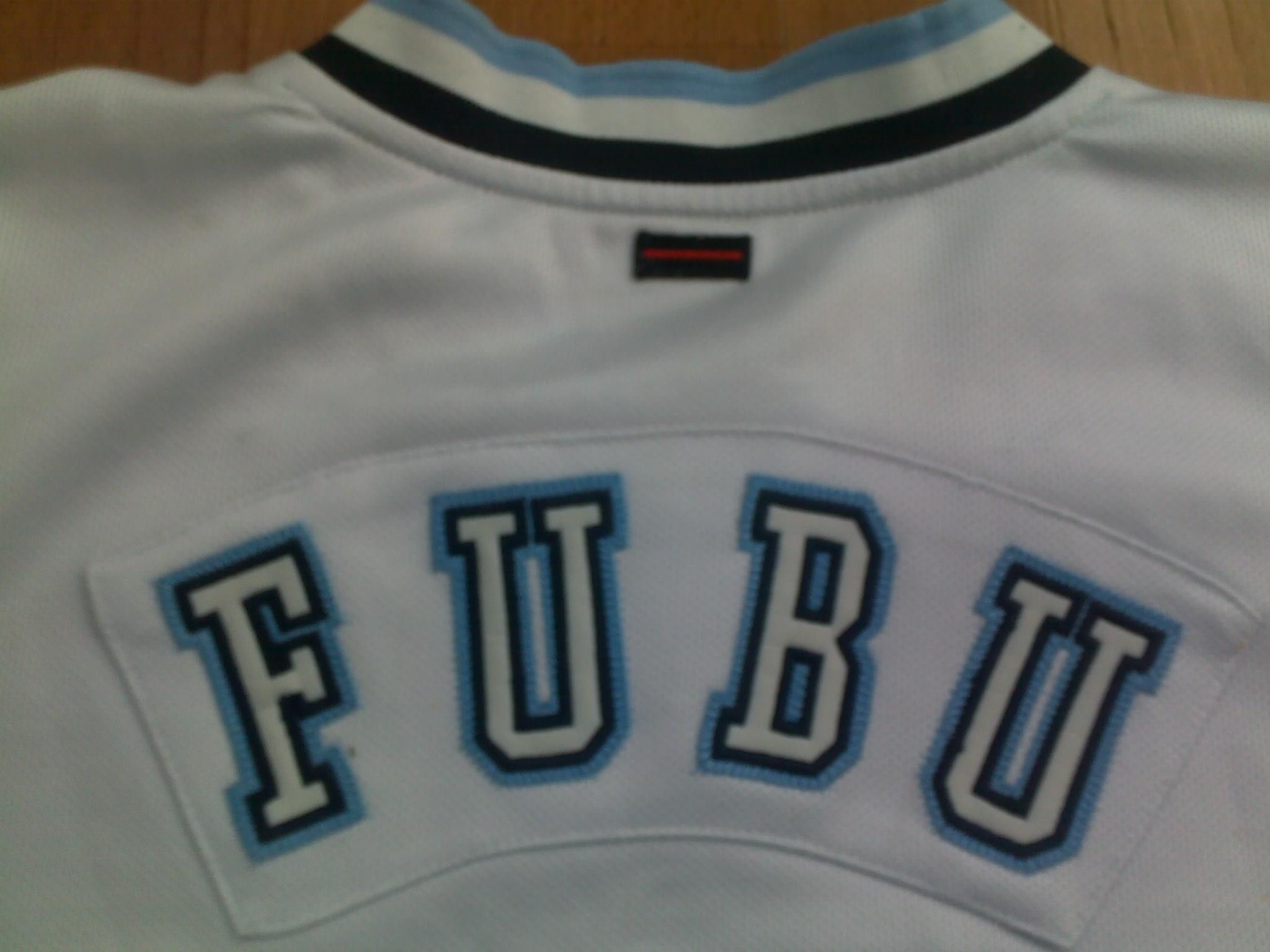 Fubu FUBU jersey, vintage HARLEM t-shirt New York, City Series XL Size US XL / EU 56 / 4 - 7 Thumbnail