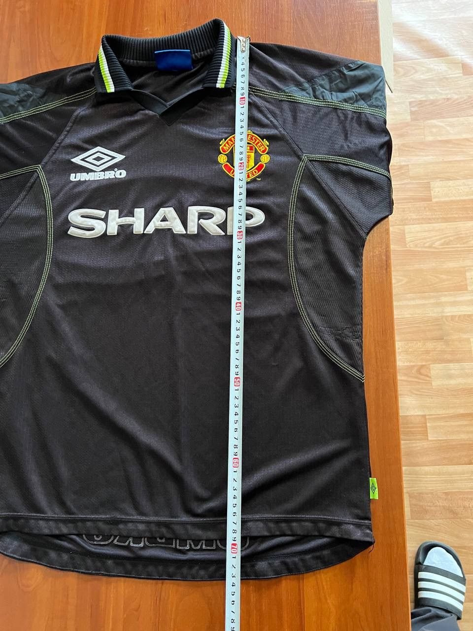 Umbro 1998/99 MANCHESTER UNITED THIRD SOCCER JERSEY FOOTBALL SHIRT Size US M / EU 48-50 / 2 - 19 Thumbnail