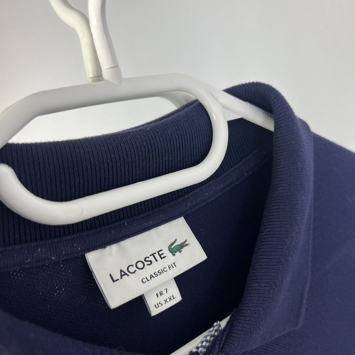 Lacoste Vintage Lacoste Pocket Logo Rugby Long Sleeve Size US XXL / EU 58 / 5 - 4 Thumbnail