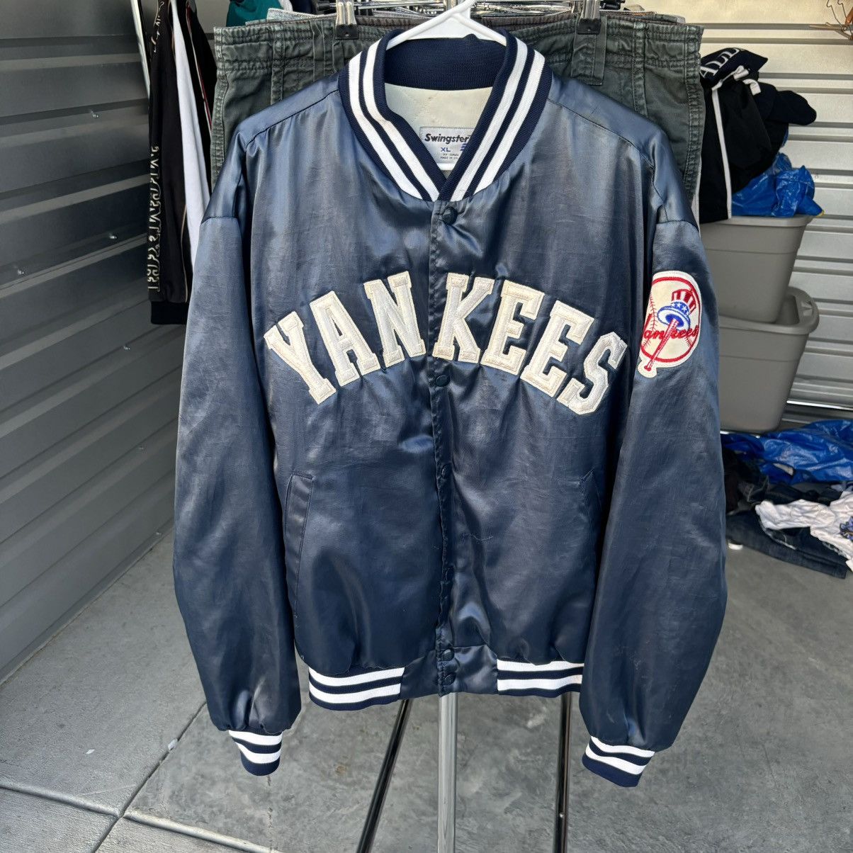 Starter 80s Yankees Swingsters Starter Satin Bomber Size US XL / EU 56 / 4 - 3 Thumbnail