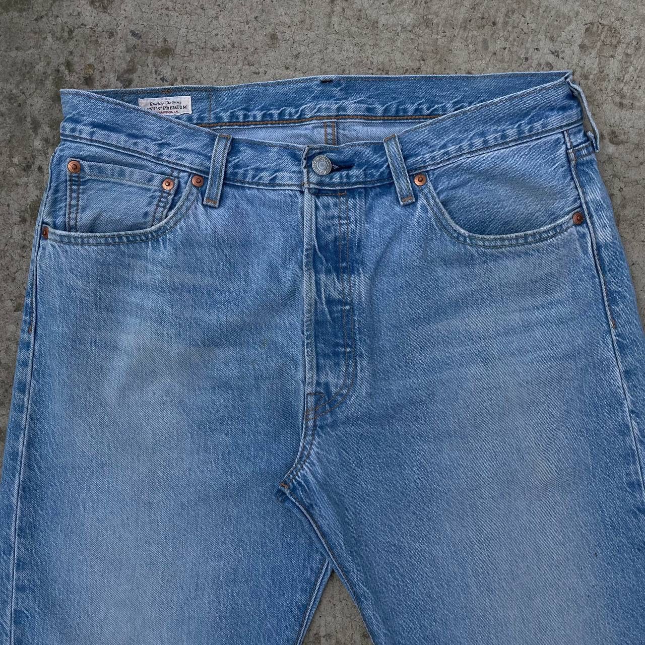 Levi's Vintage Clothing Vintage Levi’s Jeans 501 W34xL30 Y2K 00s USA Size US 34 / EU 50 - 10 Thumbnail