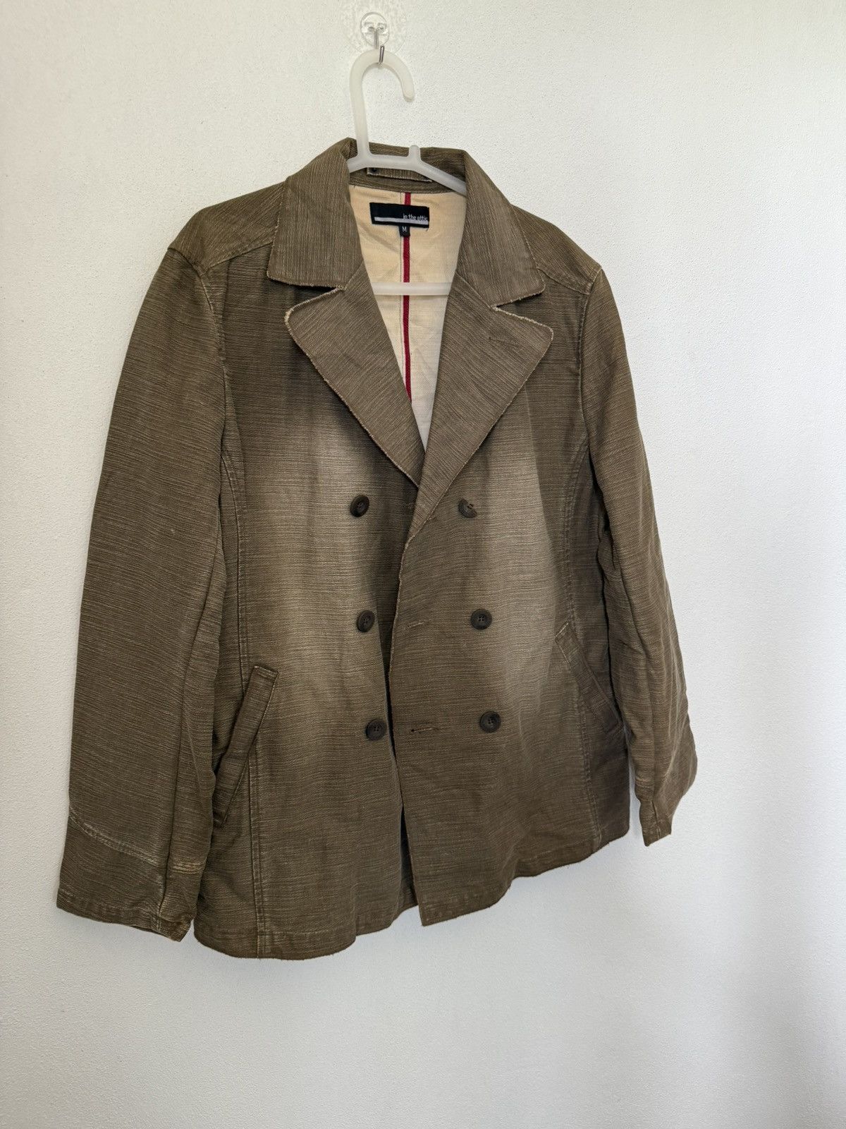 In The Attic JAPANESE BRAND IN THE ATTIC DOUBLE BREAST CASUAL JACKET LGB Size US M / EU 48-50 / 2 - 2 Thumbnail