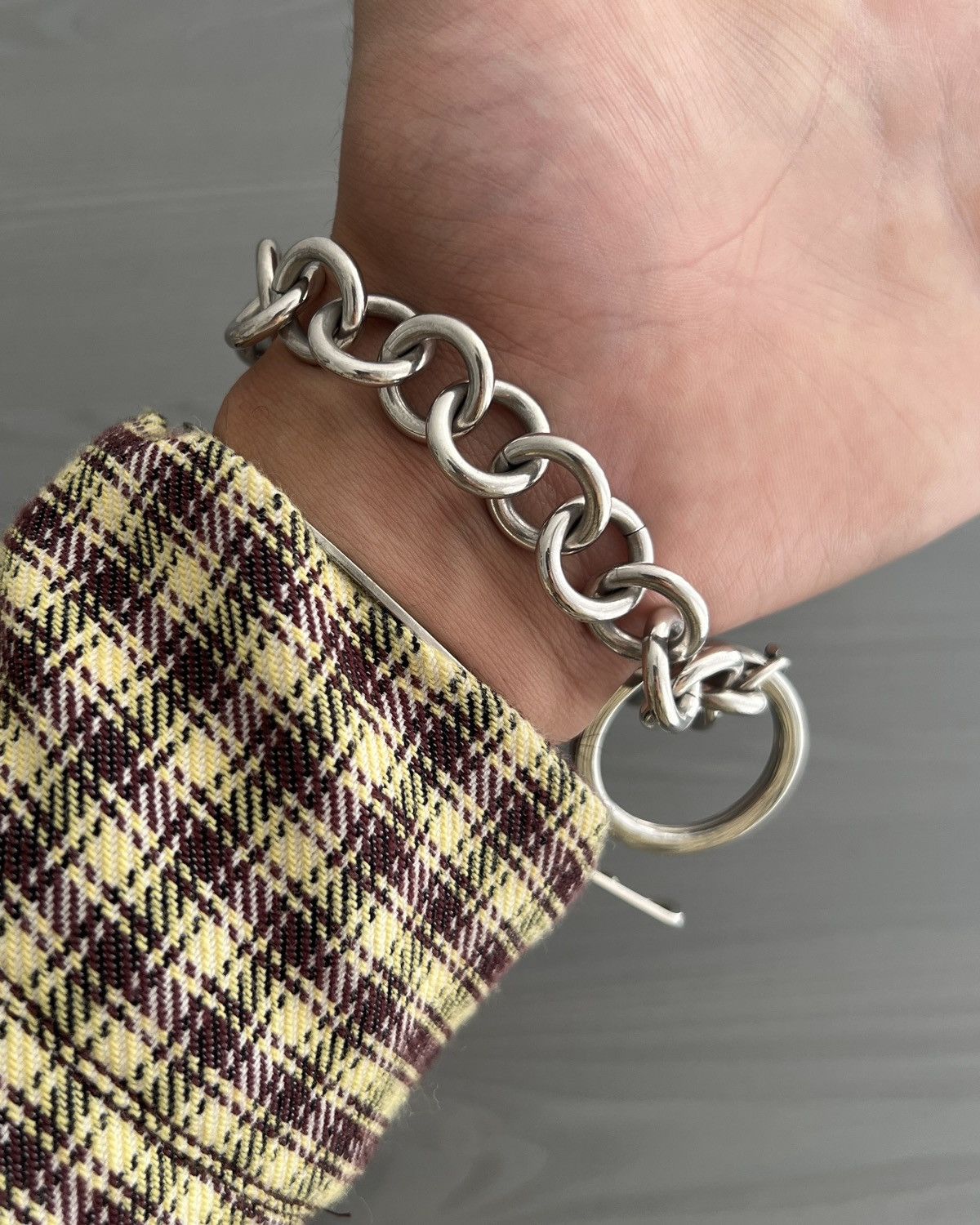 Maison Margiela Maison Martin Margiela MM6 Chaine D'ancre Bracelet Size ONE SIZE - 3 Thumbnail