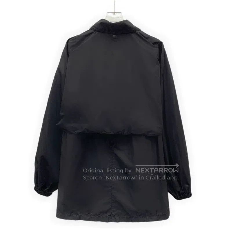 Prada Prada Black triangle lapel single-breasted detachable long Size XS / US 0-2 / IT 36-38 - 2 Thumbnail