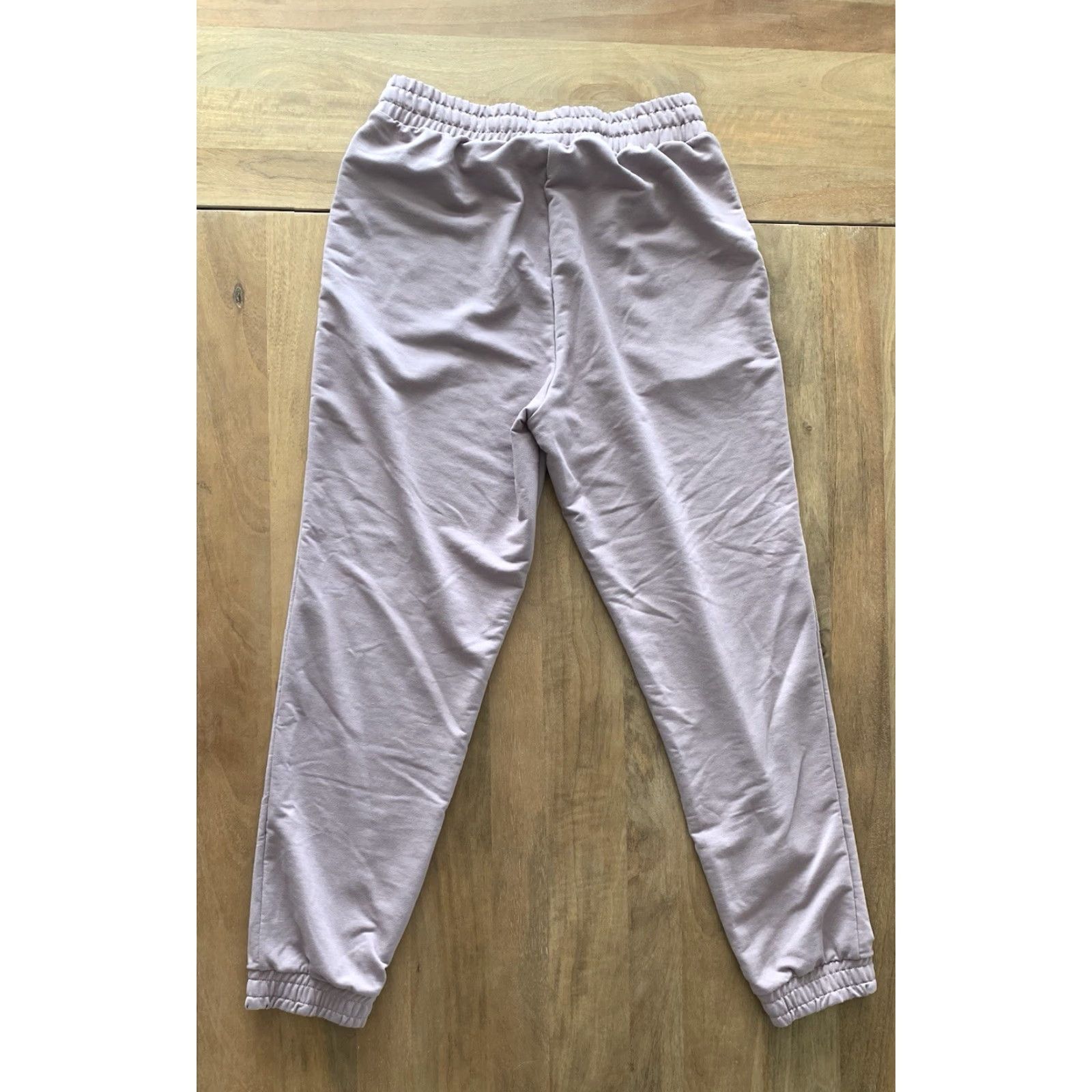 Puma PUMA Joggers Womens Small Casual Active Athletic Tapered Drawstring Pants Purple Size 26" / US 2 / IT 38 - 2 Thumbnail