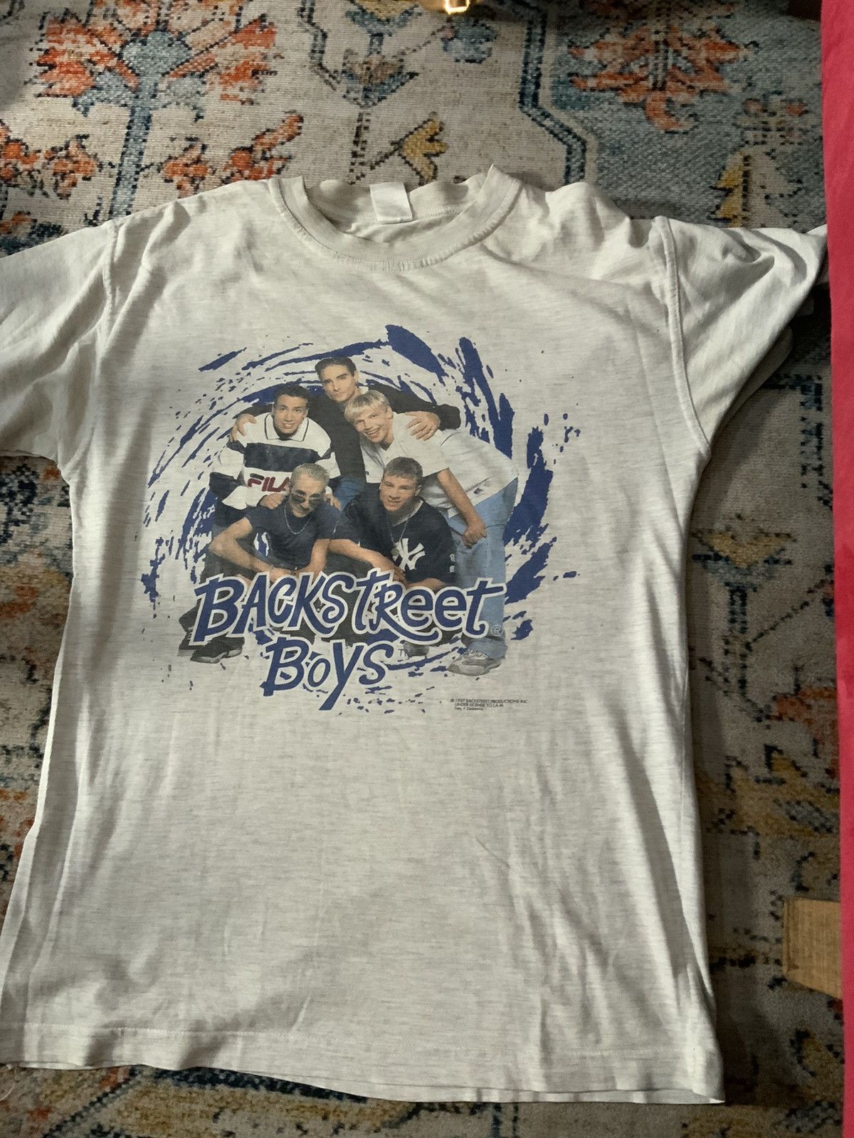 Band Tees Backstreet Boys 1997 Vintage Tee Size US M / EU 48-50 / 2 - 1 Thumbnail