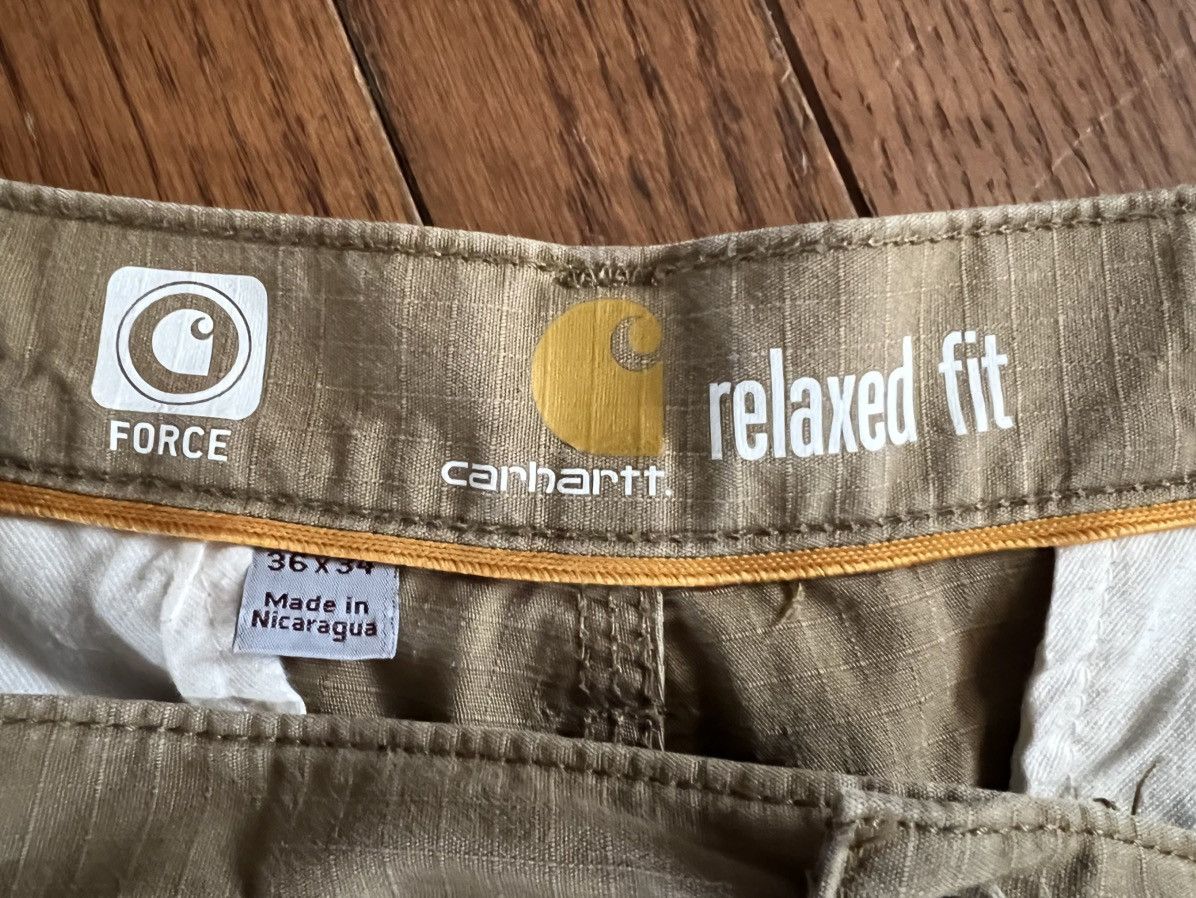 Carhartt Vintage Carhartt Cargo Ripstops Beige 36x34 Relaxed Size US 36 / EU 52 - 4 Thumbnail