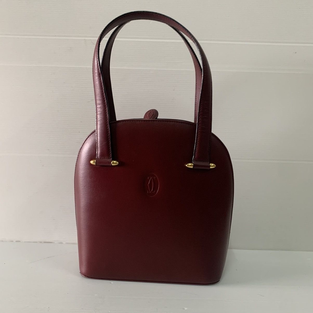 Cartier Cartier Paris Leather Top Handle Pre-Owned Bag Size ONE SIZE - 12 Thumbnail