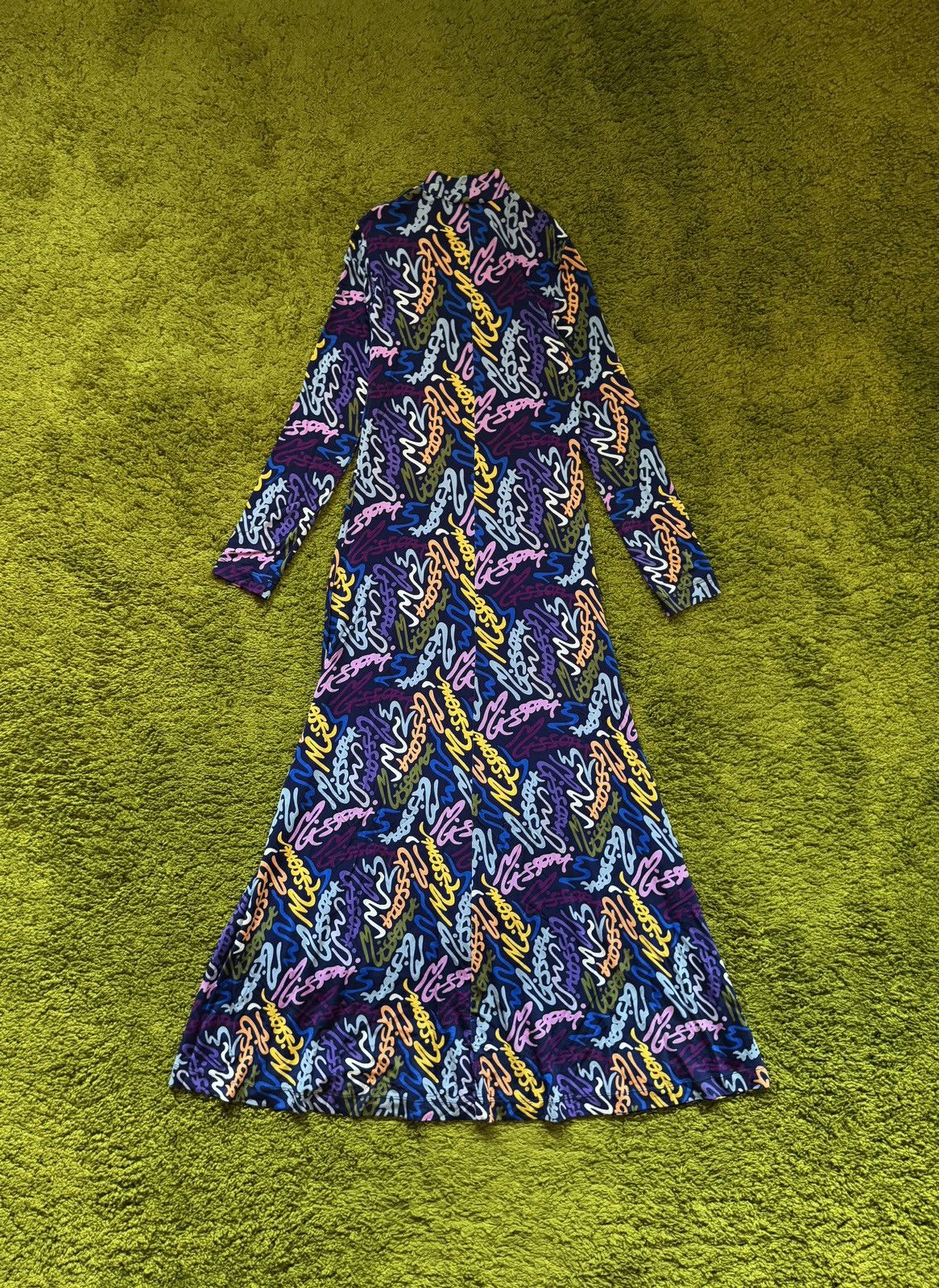 Designer × Missoni Missoni coloured monogram pattern maxi dress Size M / US 6-8 / IT 42-44 - 6 Thumbnail