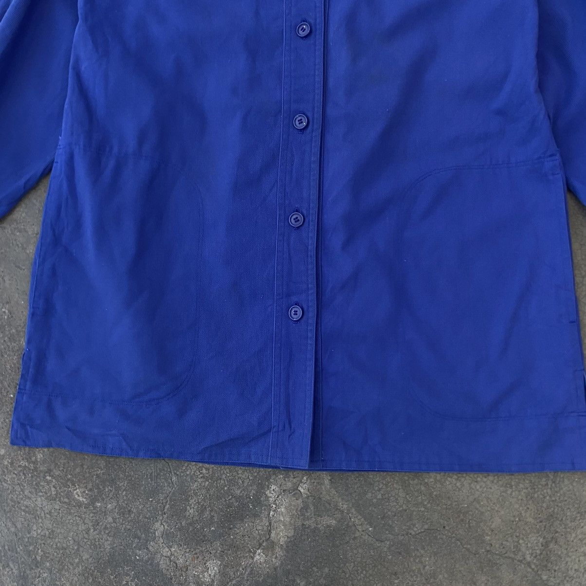 Yves Saint Laurent ‼️LAST DROP‼️YSL French Work Jacket Blue Vintage YSL Paris Size S / US 4 / IT 40 - 11 Thumbnail