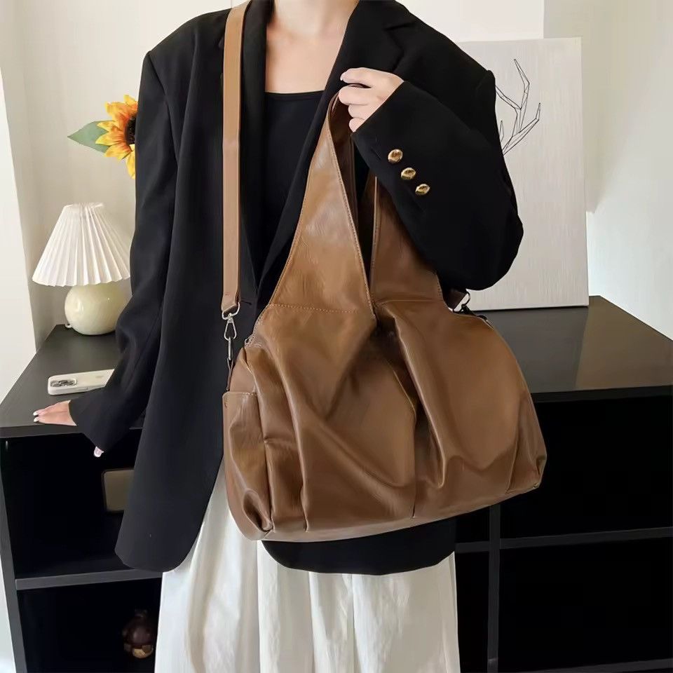 Other Casual Soft PU Leather Crossbody Designer Large Bag Size ONE SIZE - 4 Thumbnail