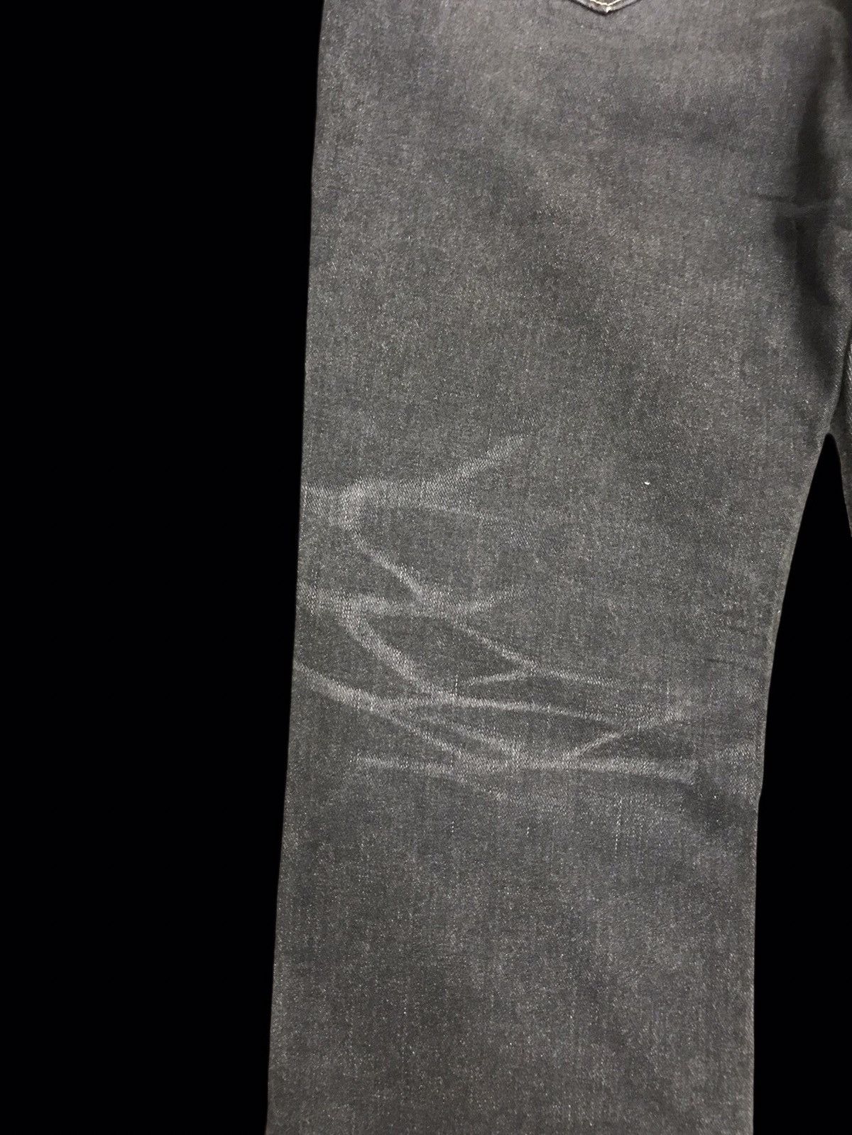 Japanese Brand 💥FLARE💥LEE STONE WASH SICK HONEYCOMB FLARE DENIM F114 Size US 34 / EU 50 - 13 Thumbnail