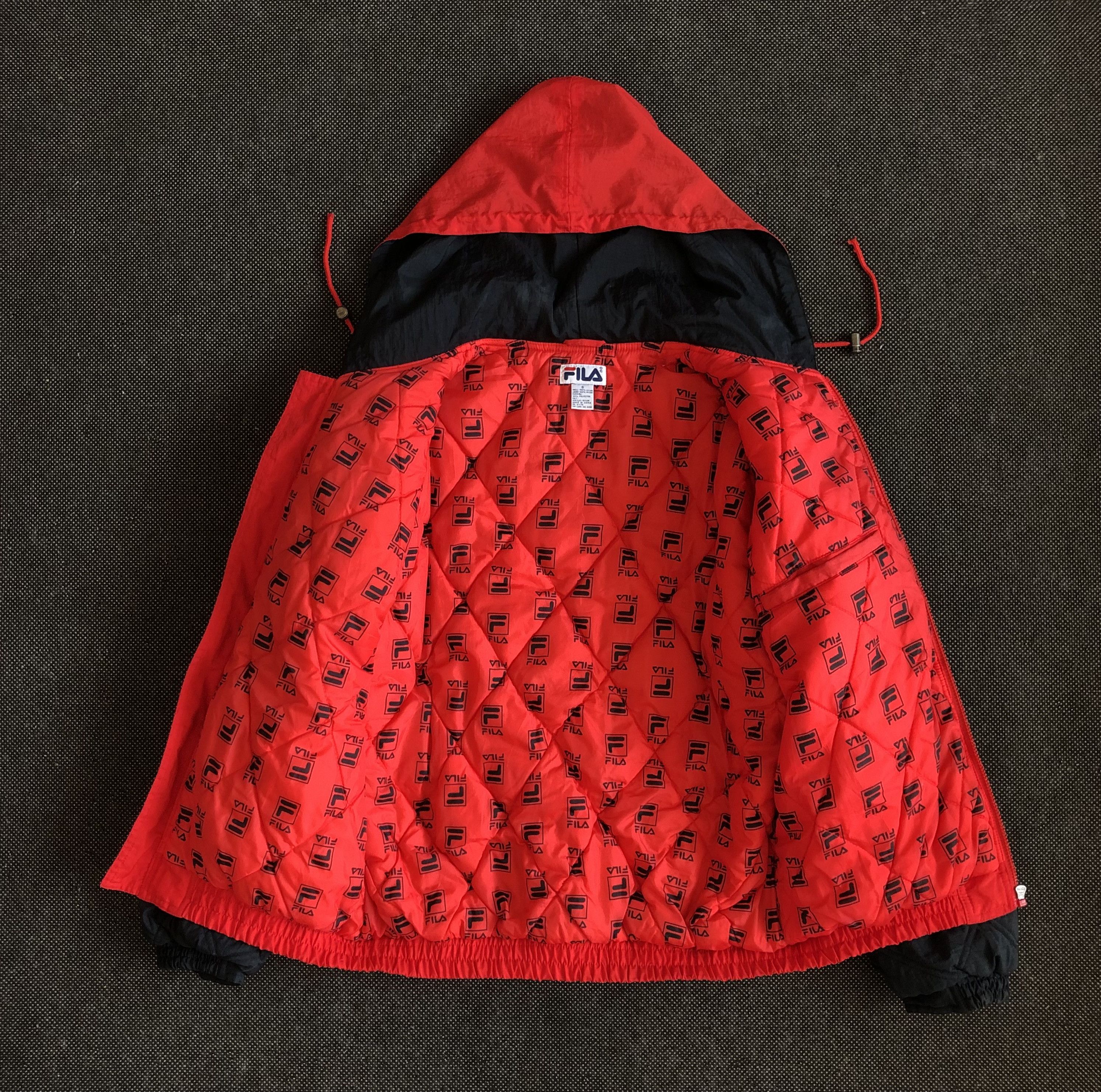 Fila × Vintage RARE🔥VINTAGE 90’S FILA PUFFER FILLED HOODED JACKET Size US M / EU 48-50 / 2 - 13 Thumbnail