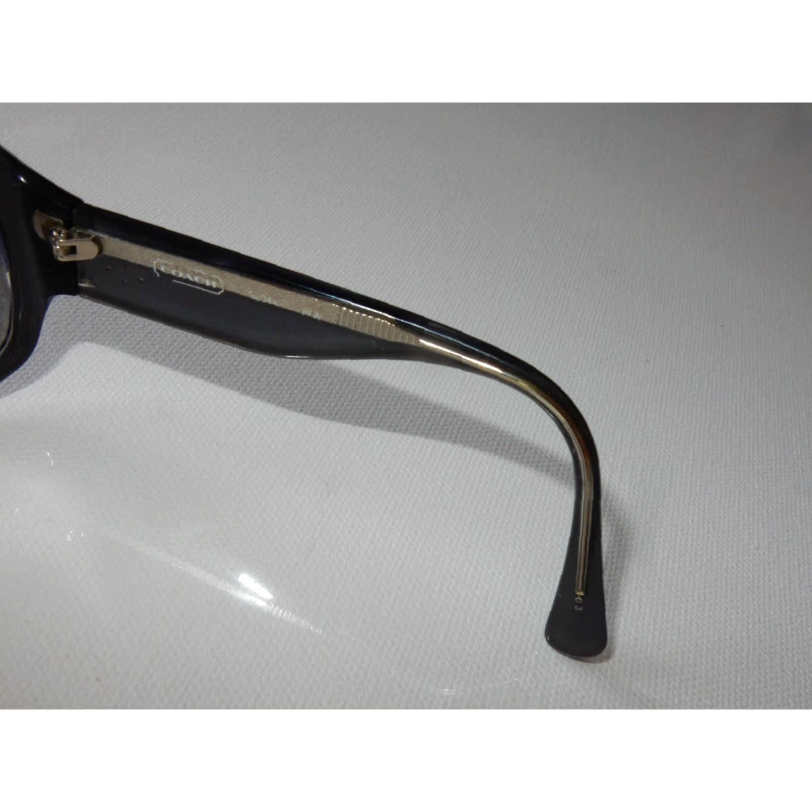 Coach VINTAGE Coach Sunglasses Frames Only Women Black Prescription Small Scratches Size ONE SIZE - 4 Thumbnail