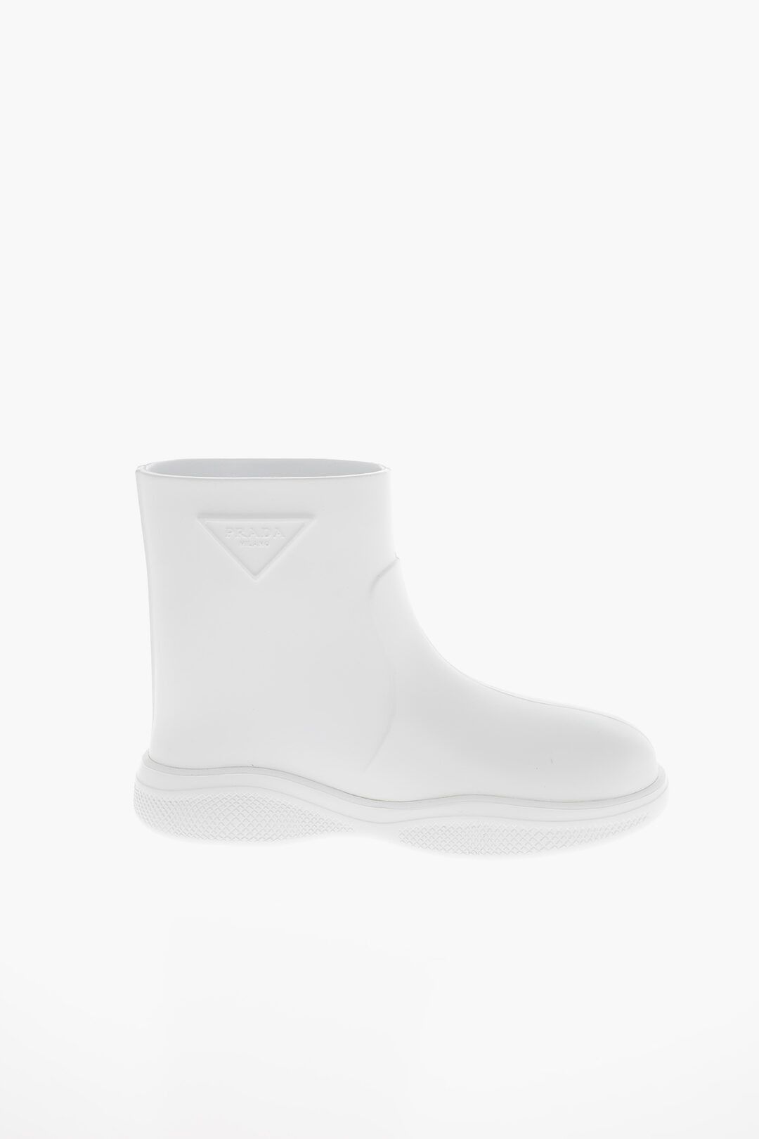 Prada o1B3y1r0226 Rubber Booties in White Size US 5 / IT 35 - 2 Thumbnail