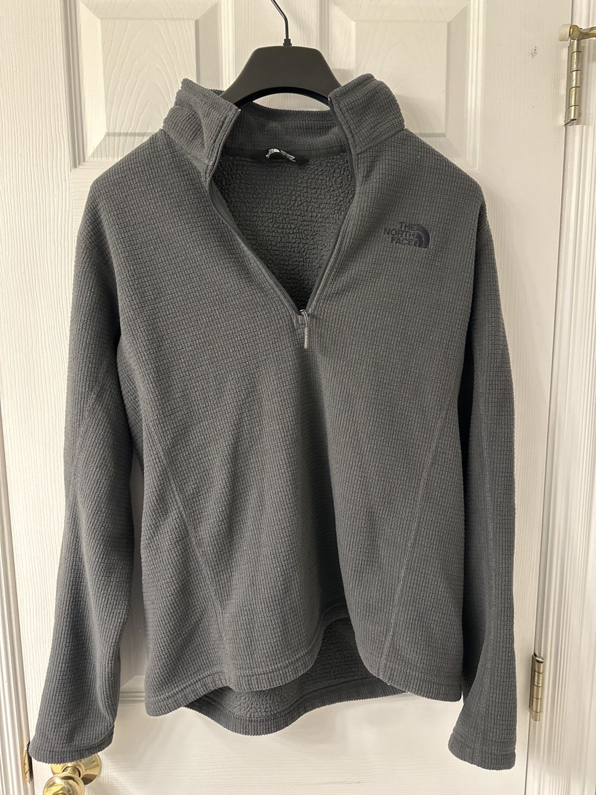 The North Face North Face Fleece Quarter Zip (Grey) Size US L / EU 52-54 / 3 - 1 Thumbnail