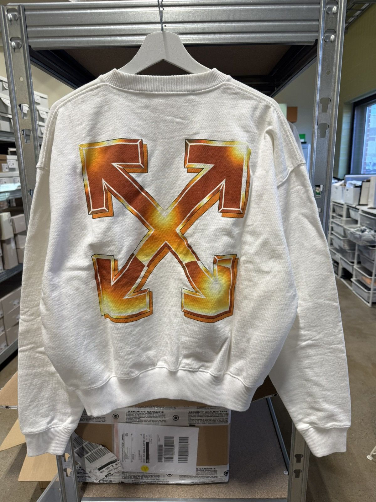 Off-White Off-White Metal Arrow Sweatshirt NEW 650$ Size US M / EU 48-50 / 2 - 1 Thumbnail