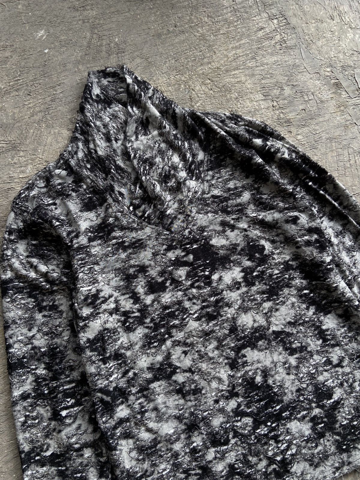semanticdesign 2000s semanticdesign - Vkei Style Crazy Destressed Knitwear Size L / US 10 / IT 46 - 2 Thumbnail