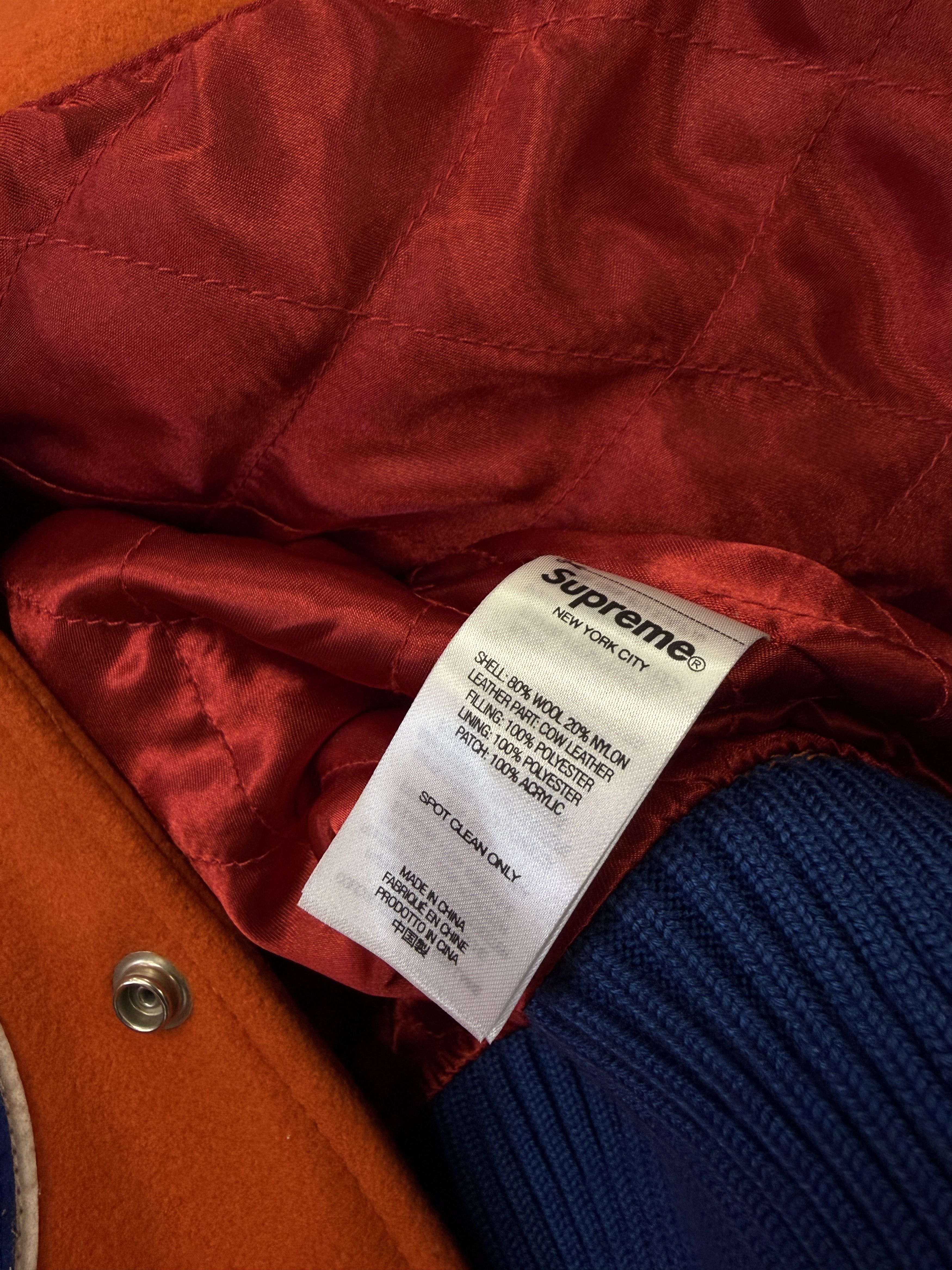 Supreme Supreme 94 Varsity Jacket NWT Size US L / EU 52-54 / 3 - 6 Thumbnail