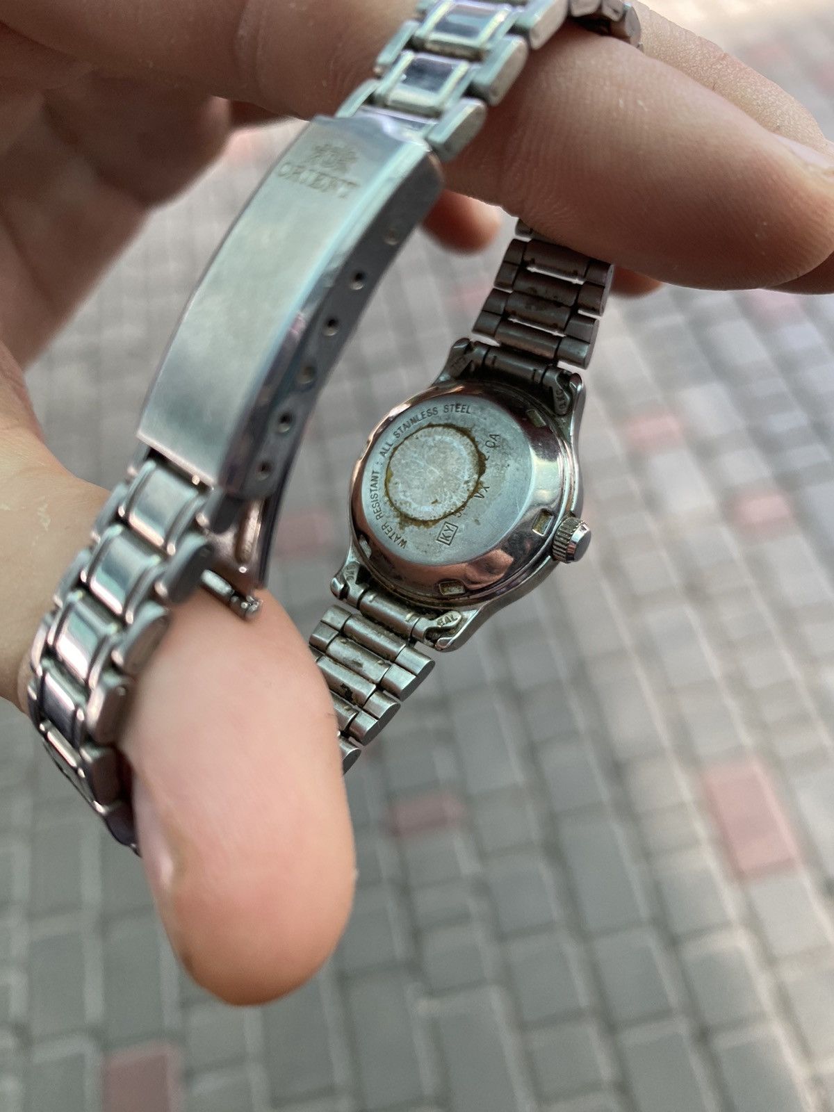 Jewelry × Orient × Vintage Orient Classic Watch Stainless Steel Date Elegant Size ONE SIZE - 6 Thumbnail