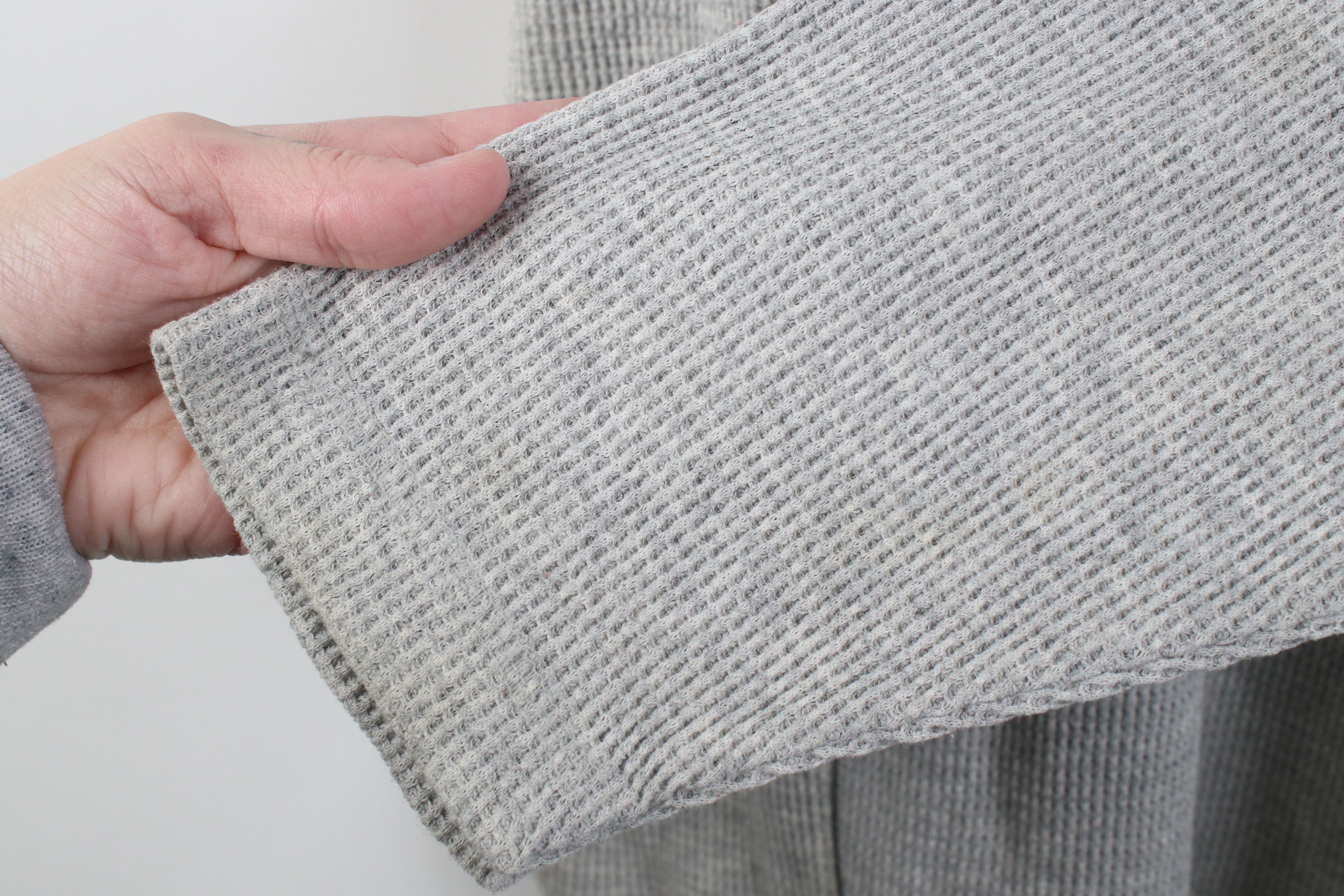 Vintage Vintage 90s Streetwear Thermal Waffle Knit Henley T-Shirt Size L / US 10 / IT 46 - 10 Thumbnail