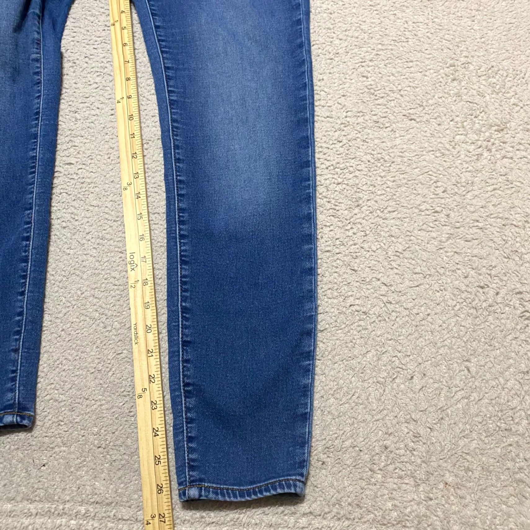 J.Crew J.CREW Jeans Womens 28 Blue Denim Medium Wash Mid Rise Skinny Shirt? Size 28" / US 6 / IT 42 - 6 Thumbnail