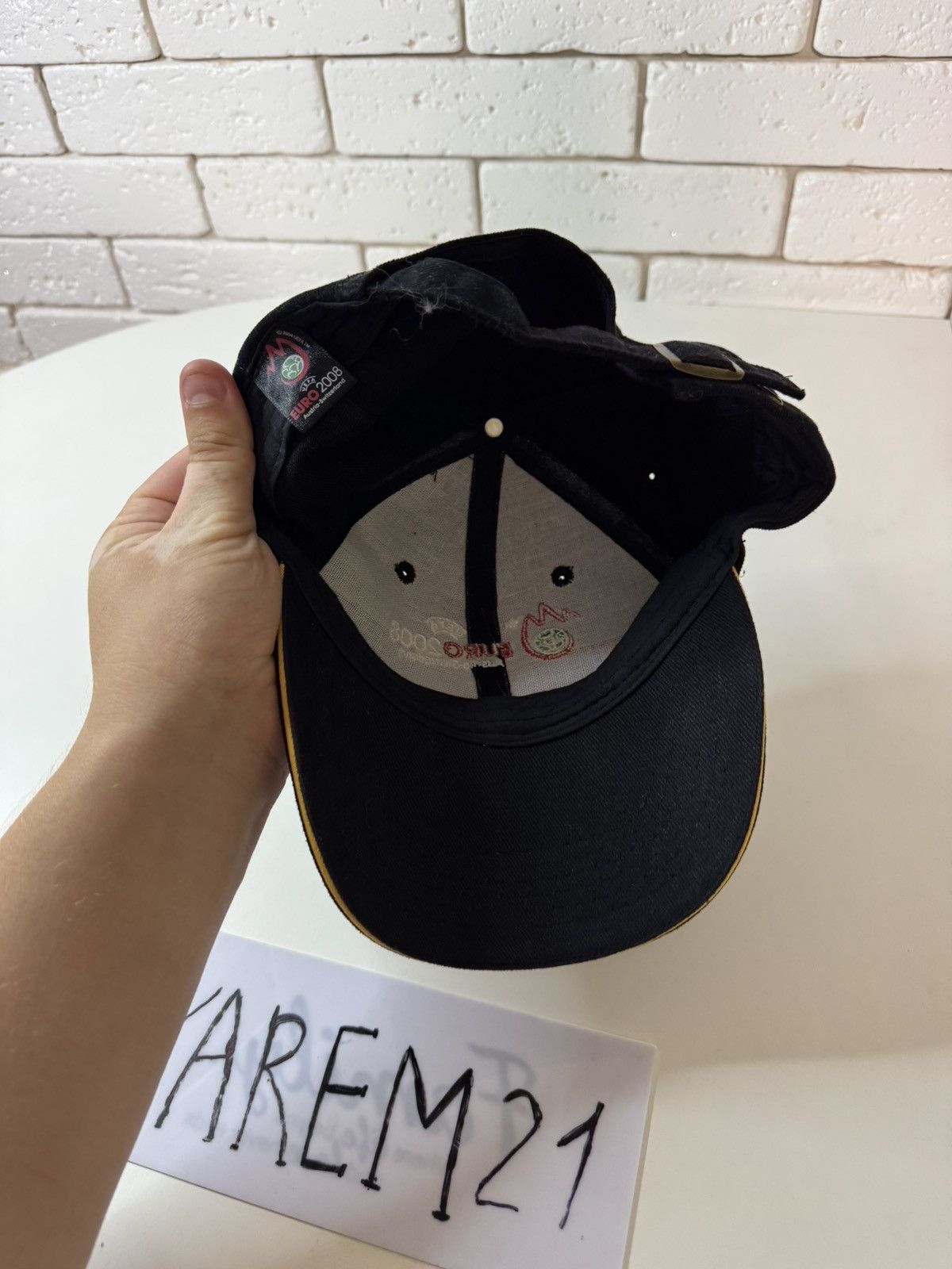 UEFA Euro 2008 Austria -Switzerland cap hat Size ONE SIZE - 4 Thumbnail