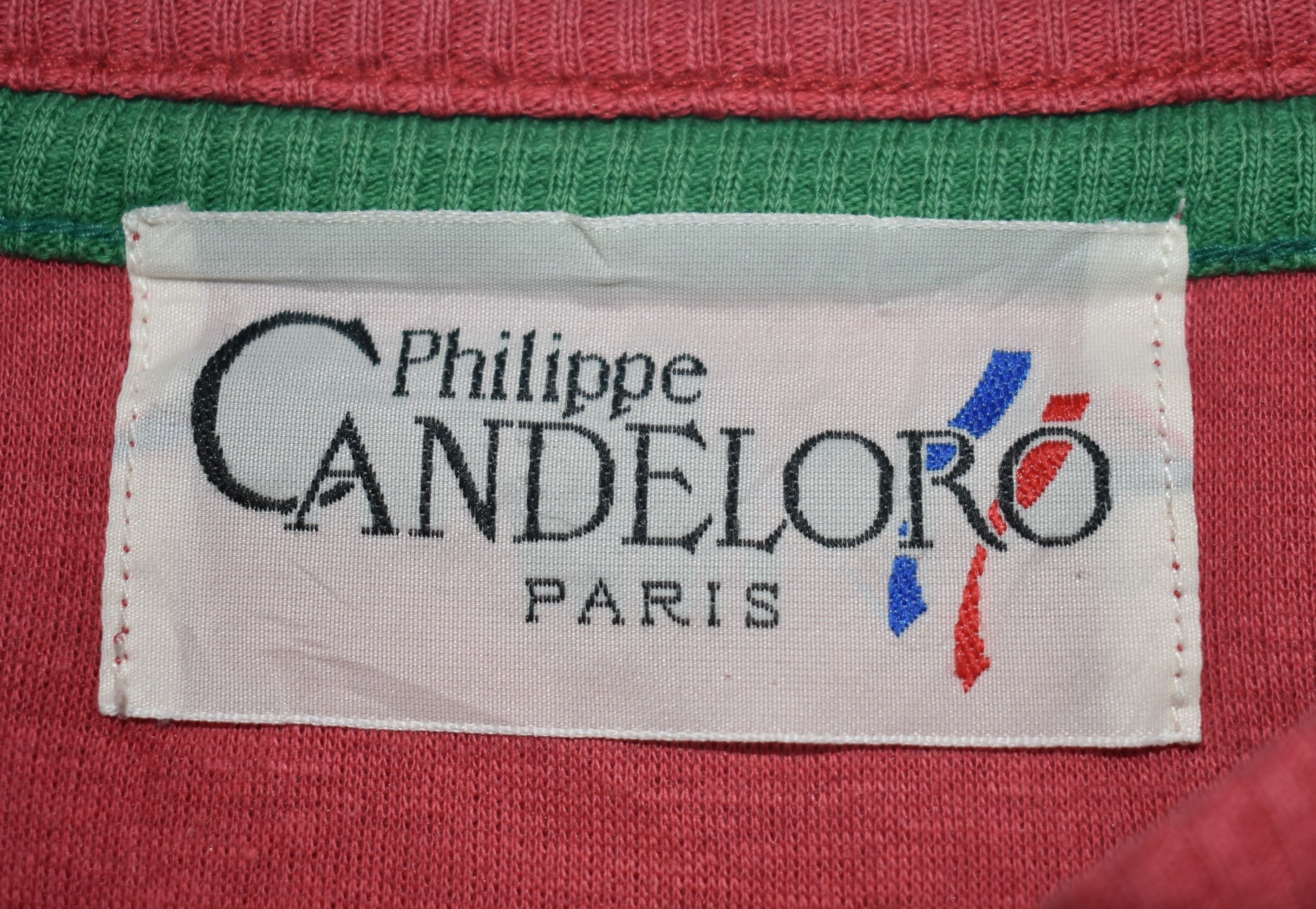 Vintage A010 Vintage Philippe Candeloro Paris Crewneck Sweatshirt Size US L / EU 52-54 / 3 - 7 Thumbnail