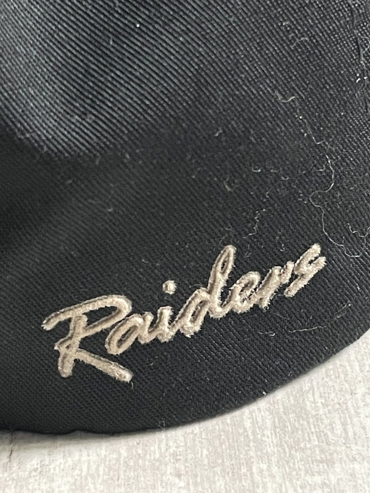 NFL × Vintage 💥RARE💥Vintage 90’s Oakland Raiders Signature Hat Cap Black Size ONE SIZE - 5 Thumbnail