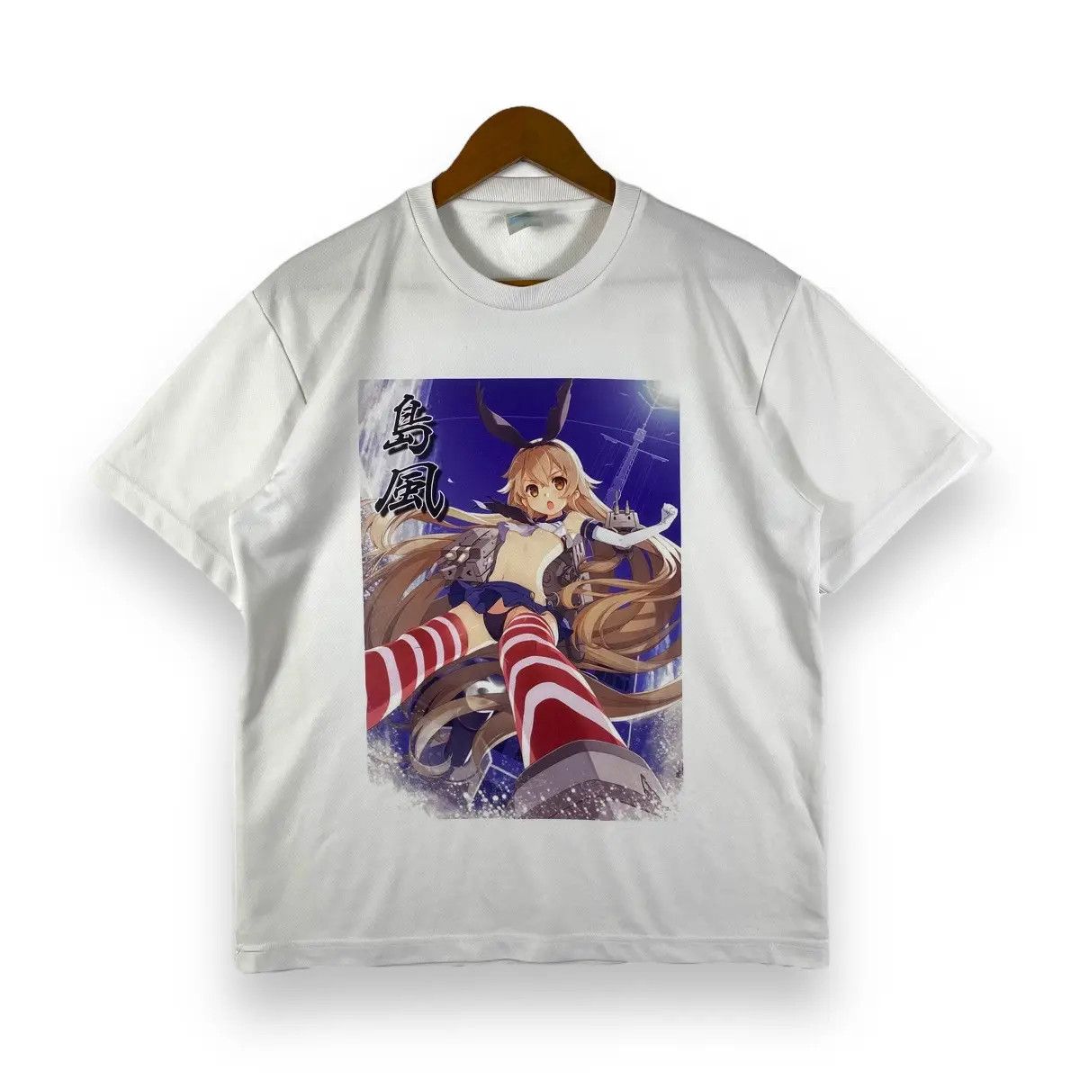 Anime × Japanese Brand SHIMAKAZE KANTAI COLLECTION Kancolle Anime Tee Shirt Size US L / EU 52-54 / 3 - 1 Thumbnail