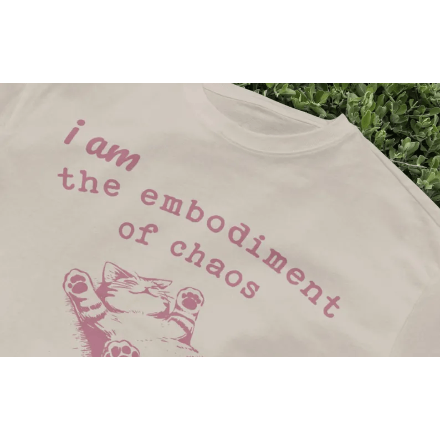 Japanese Brand × Vintage Cat T-Shirt, Funny Shirt, Vintage Graphic Tee Size US L / EU 52-54 / 3 - 2 Thumbnail