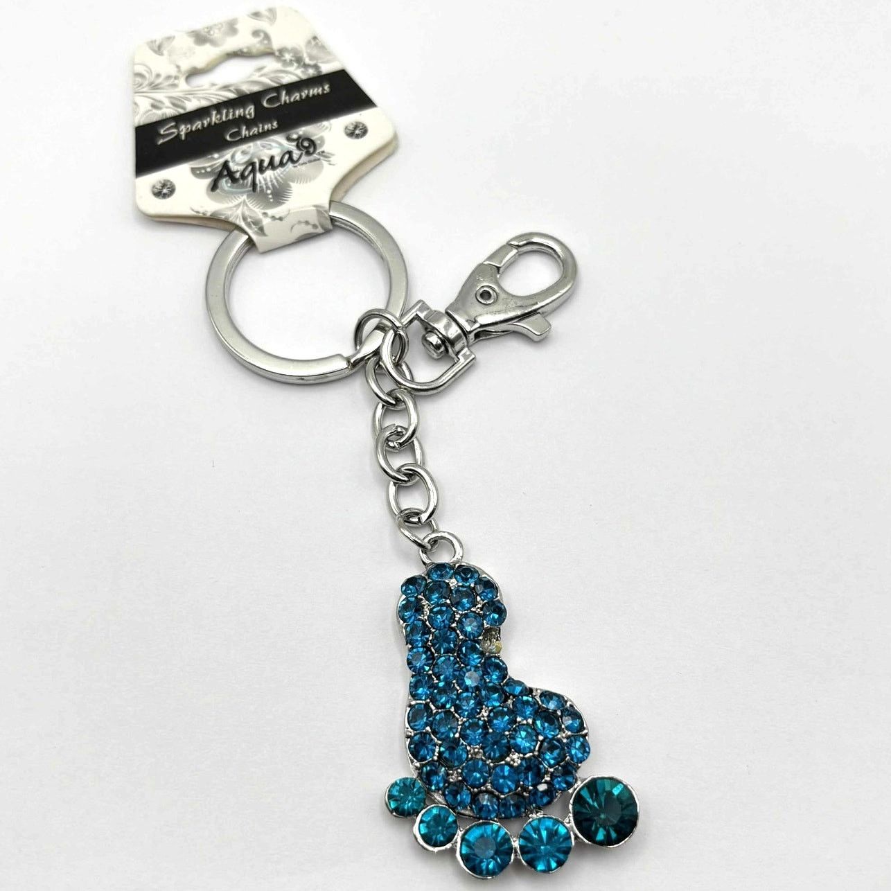 Other Blue Crystal Feet Keychain Size ONE SIZE - 2 Thumbnail