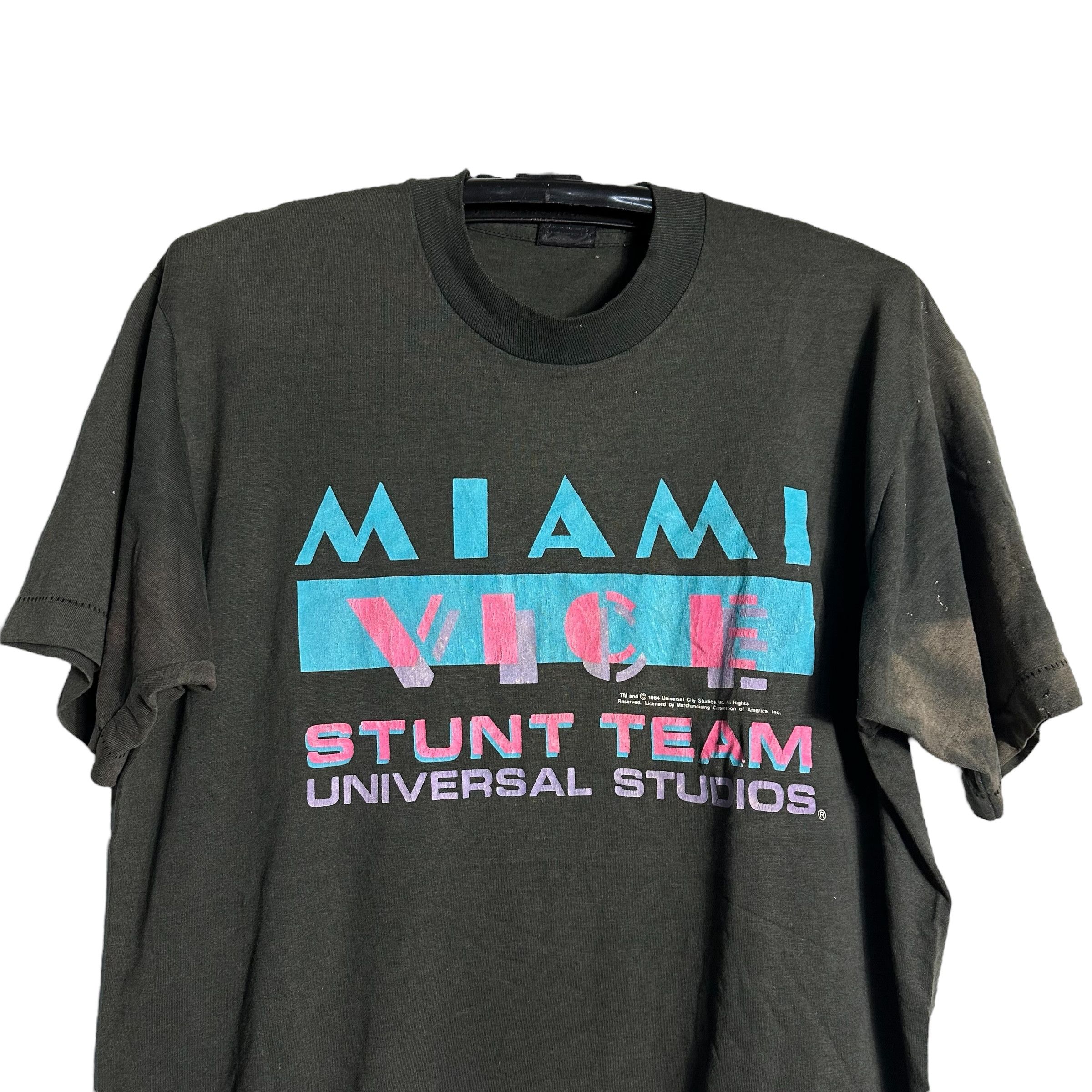Other 🔥RARE🔥Vintage 1984 Miami Vice Movie T-shirt Single Stich Size US L / EU 52-54 / 3 - 2 Thumbnail