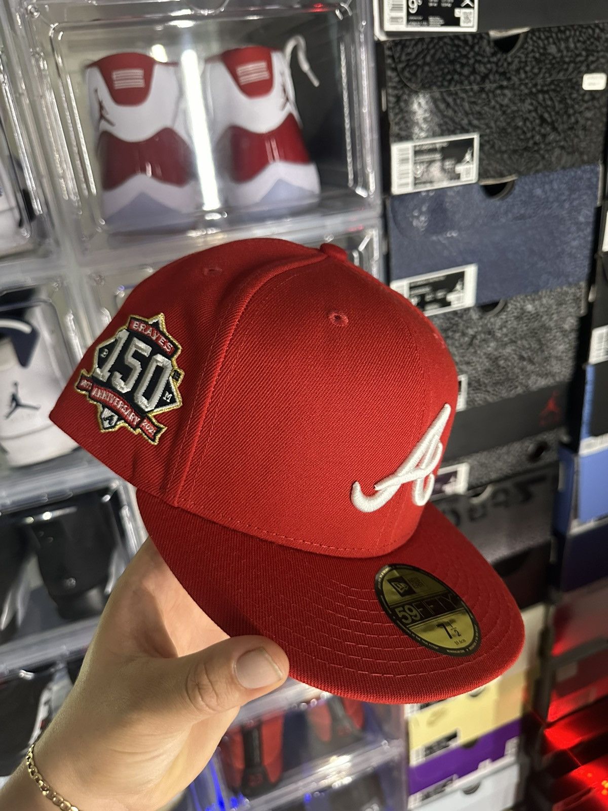 New Era New era Atlanta braves 7 1/2 Size ONE SIZE - 1 Thumbnail